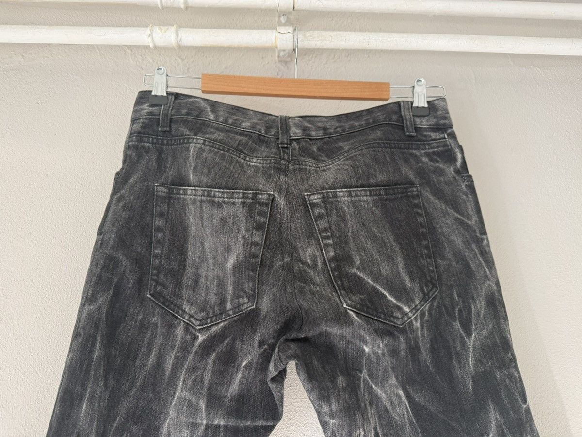 Saint Laurent Paris Black Denim Jeans with Bleached Finish Size US 32 / EU 48 - 7 Thumbnail
