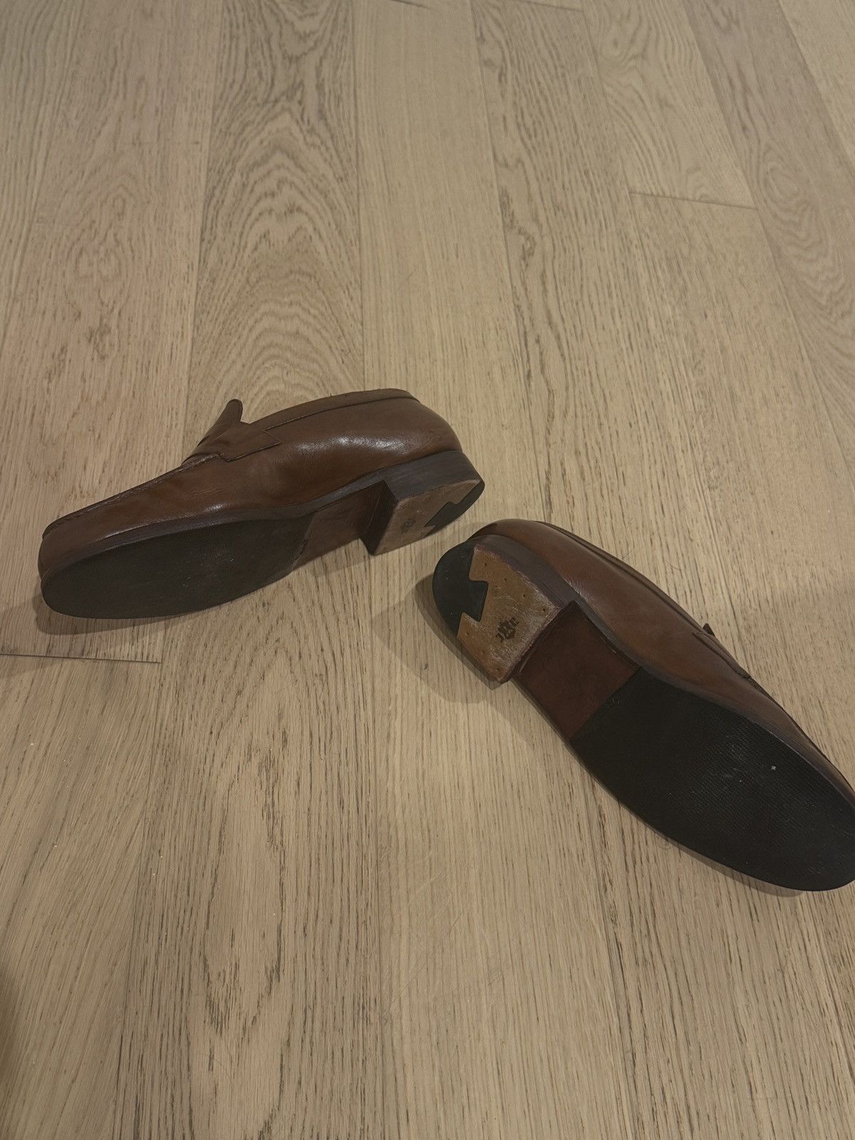 J.M. Weston JM Weston 180 Loafer (Brown Calfskin Leather) Size US 9.5 / EU 42-43 - 5 Thumbnail