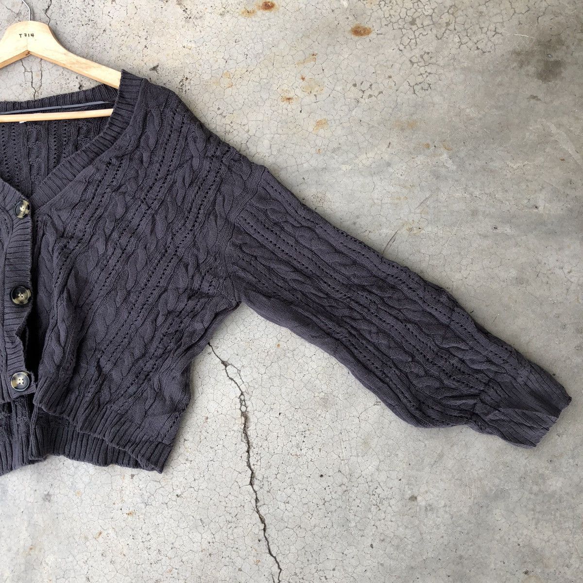 Vintage 💥Vintage Cardigan GU Pullover/Pureknit Like Crop Top Size US XL / EU 56 / 4 - 2 Thumbnail