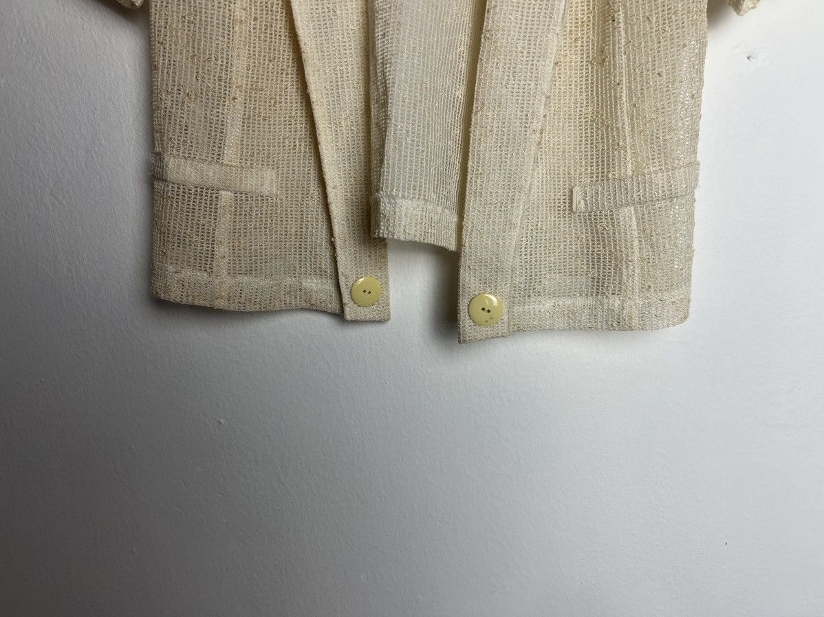 If Six Was Nine Soggetto Open-knit Blazer Cardigan Size S / US 4 / IT 40 - 5 Thumbnail