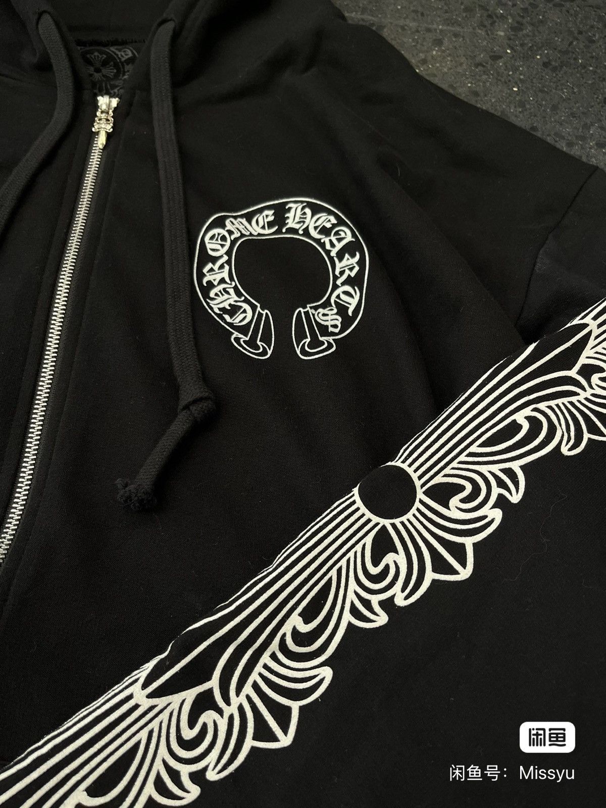 Chrome Hearts chrome hearts black zip-up hoodie with graphic. Size US XXL / EU 58 / 5 - 3 Thumbnail