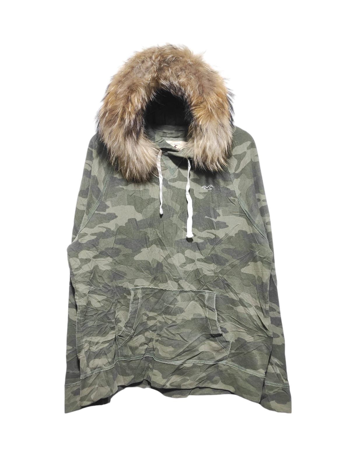 If Six Was Nine Hollister Camo Fur Hoodie i6w9 lgb style Size US XL / EU 56 / 4 - 1 Thumbnail