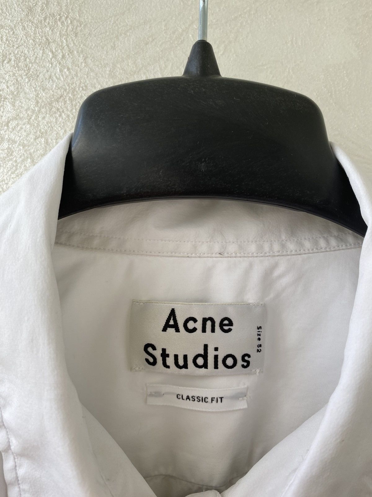 Acne Studios Acne Studios Jeffrey Stripped Cuff Button Up Shirt Size 52 Size US L / EU 52-54 / 3 - 10 Thumbnail