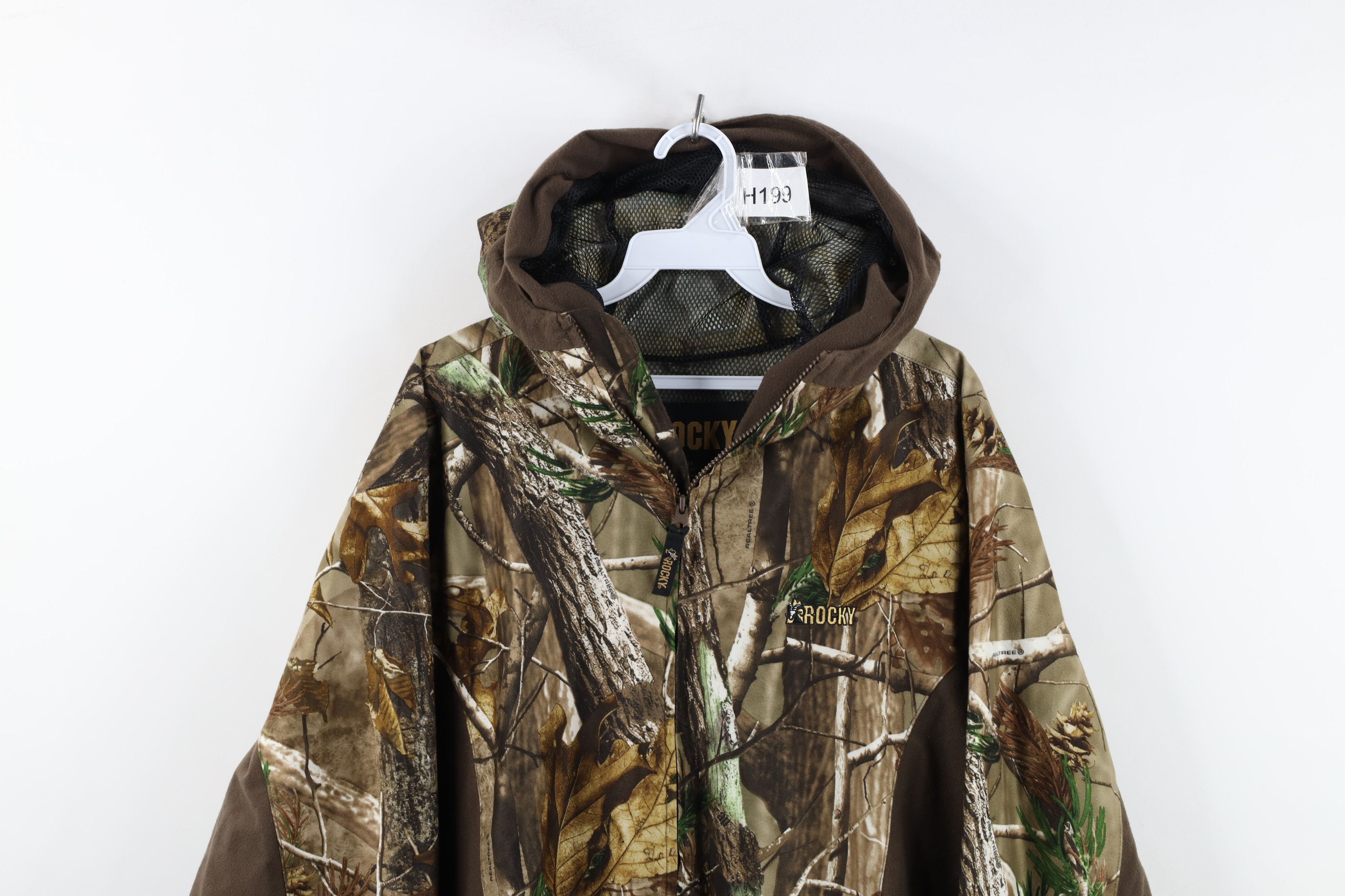 Vintage Vintage Streetwear Cloth Realtree Camouflage Hooded Jacket Size US M / EU 48-50 / 2 - 2 Thumbnail
