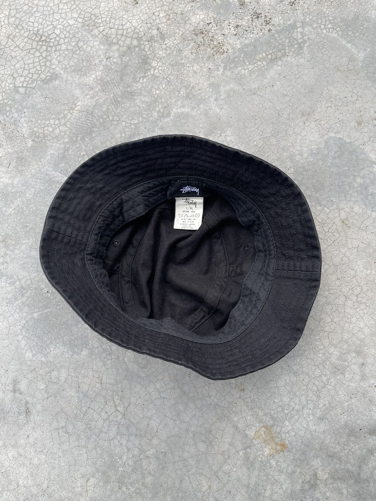 Stussy × Vintage Stussy Bucket Hat 58cm Adult Vintage Streetwear Japan Size ONE SIZE - 3 Thumbnail
