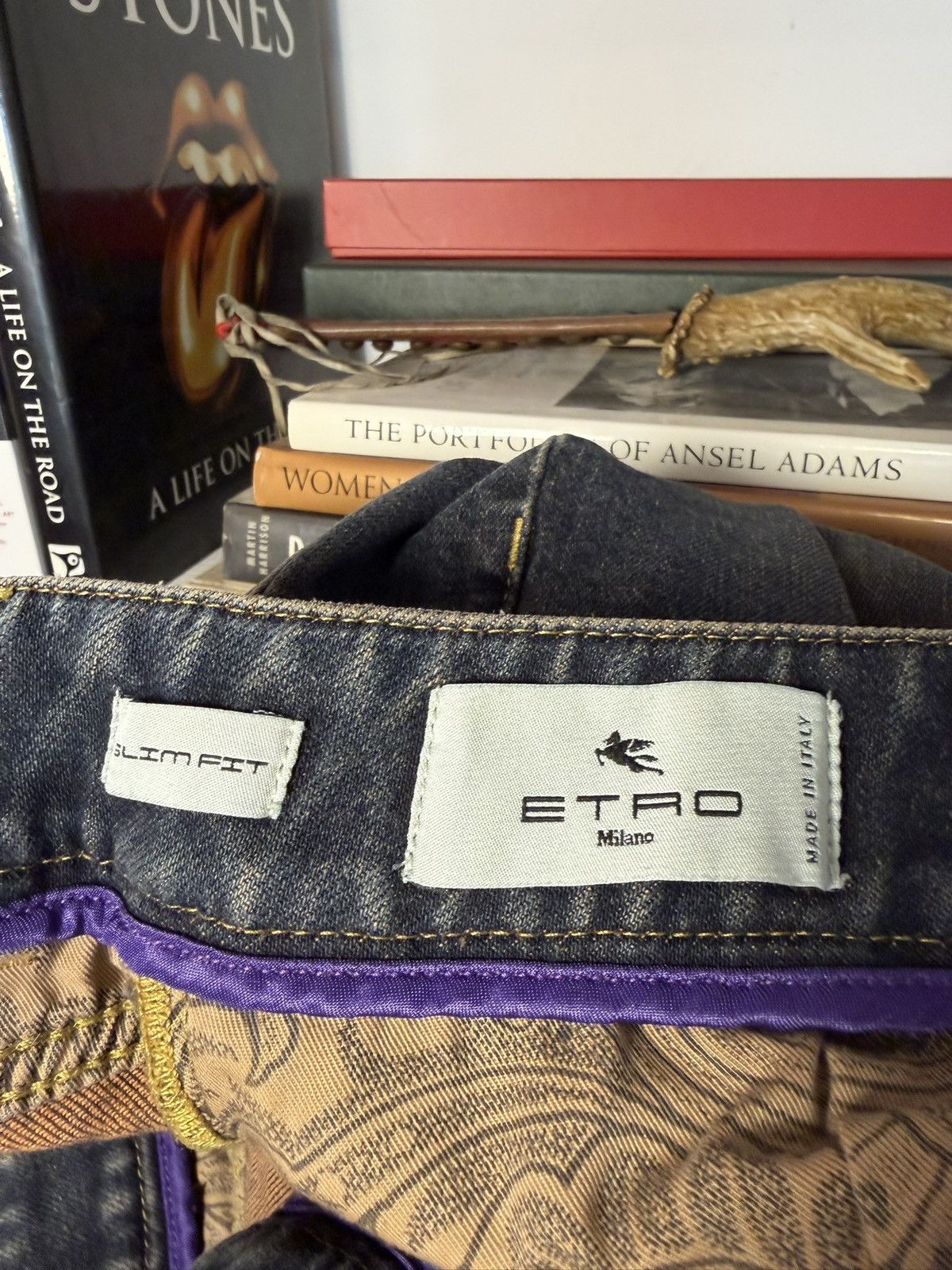 Etro Etro Slim Jeans Size US 31 - 6 Thumbnail