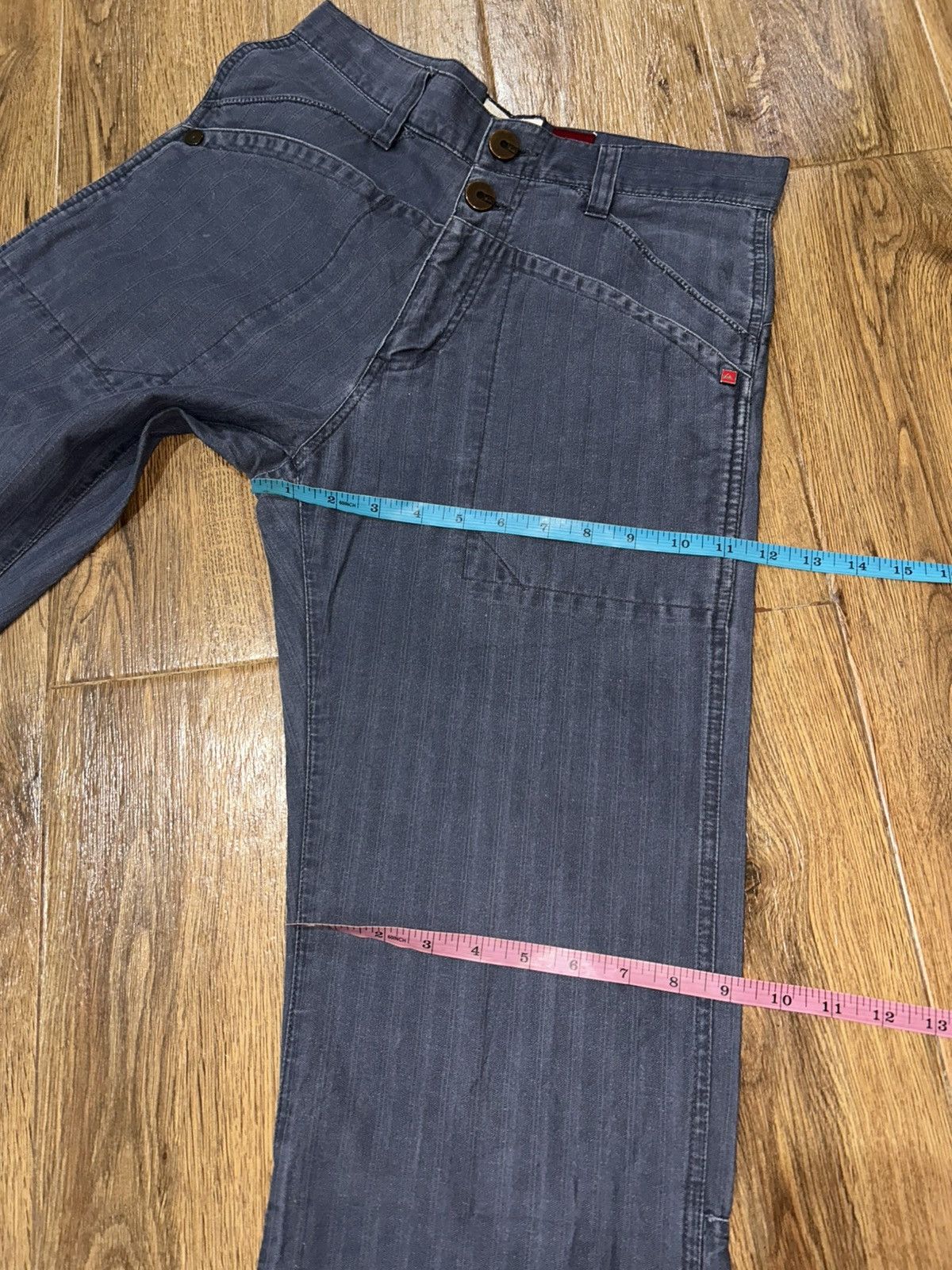 Quiksilver Vintage Quiksilver Herringbone Carpenter Pants Size US 28 / EU 44 - 13 Thumbnail