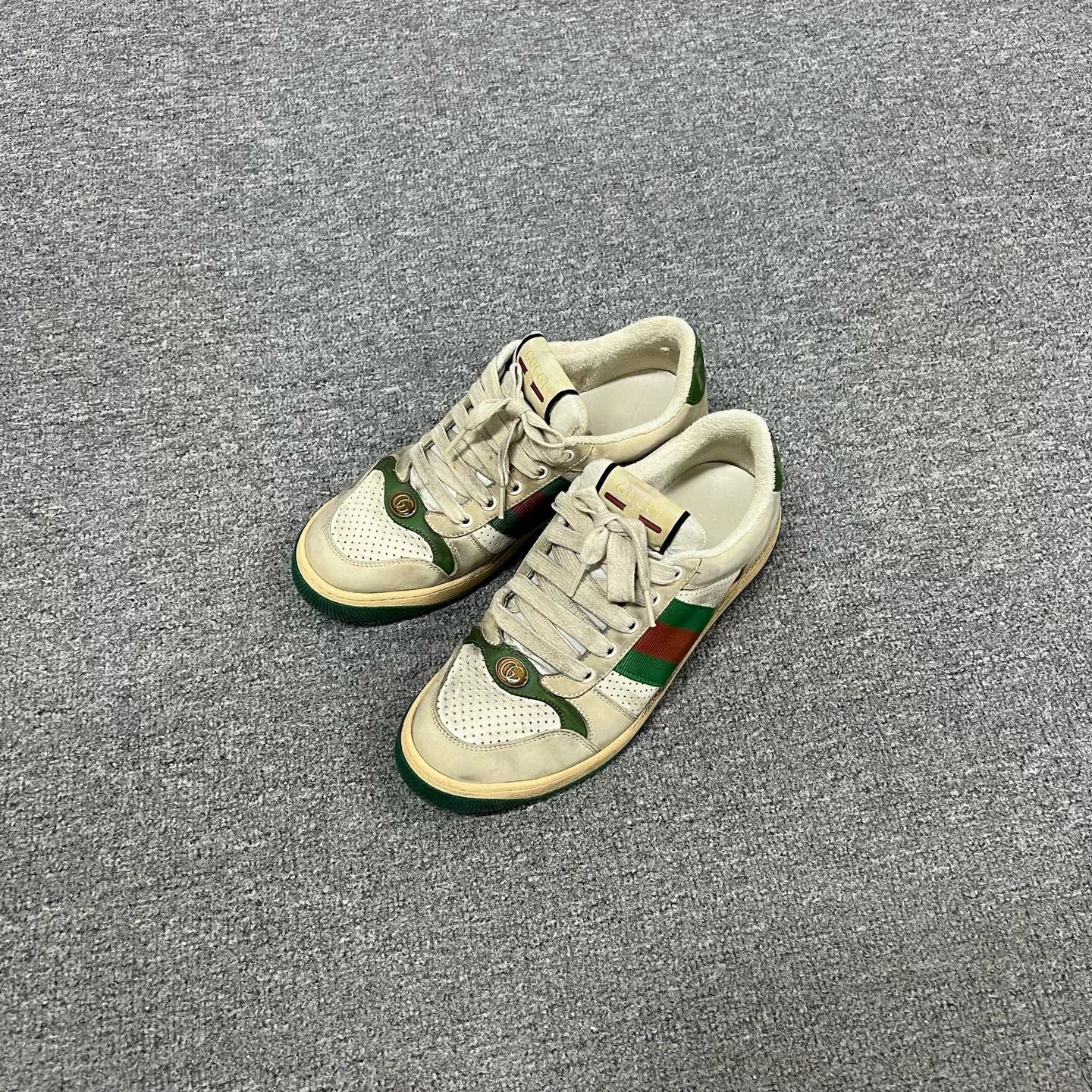 Gucci Gucci Distressed Dirty Shoes Size US 7 / EU 40 - 1 Thumbnail