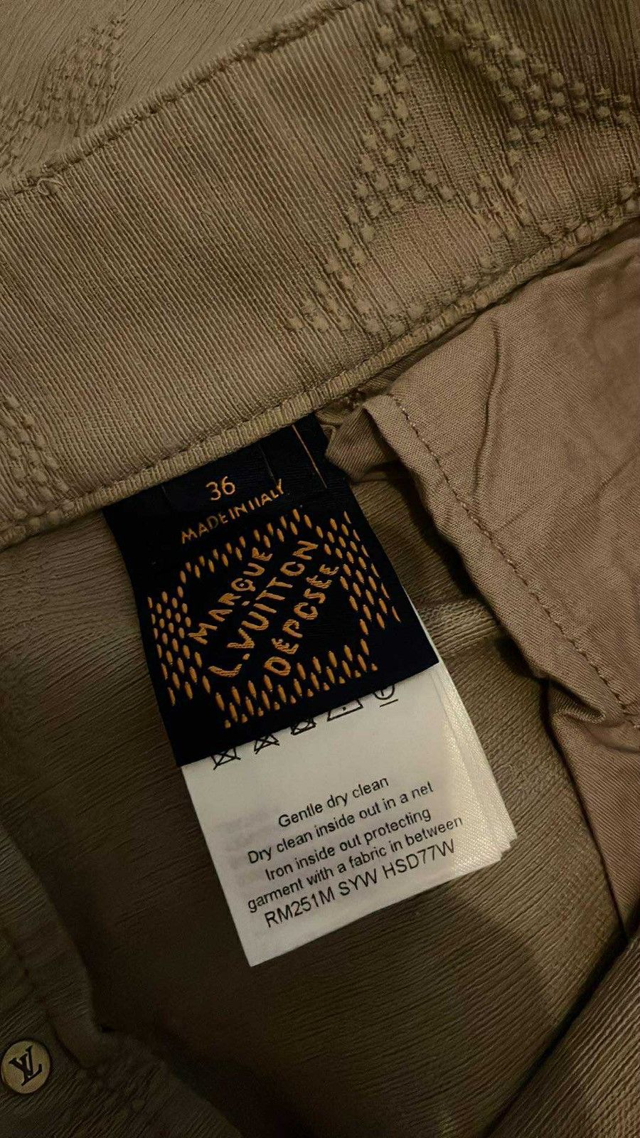 Louis Vuitton Louis Vuitton emroided skate pants Size US 36 / EU 52 - 6 Thumbnail