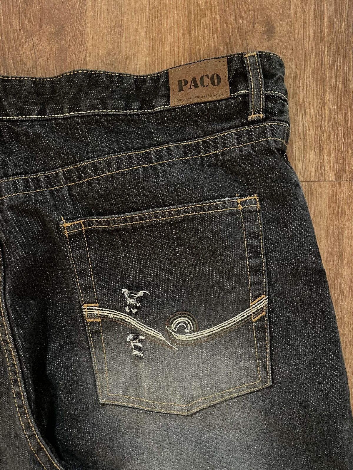 Vintage Y2K Paco Straight Leg Basic Jeans Size US 40 / EU 56 - 5 Thumbnail