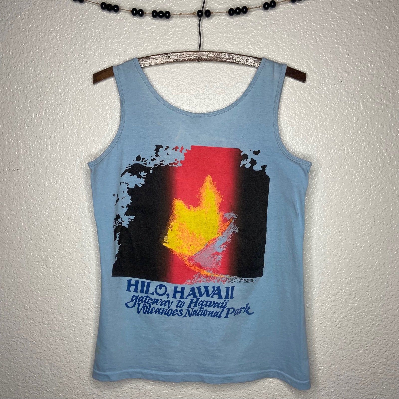 Vintage Vintage 90’s Hilo, Hawaii Volcanos National Park Tank Top Size M / US 6-8 / IT 42-44 - 4 Thumbnail