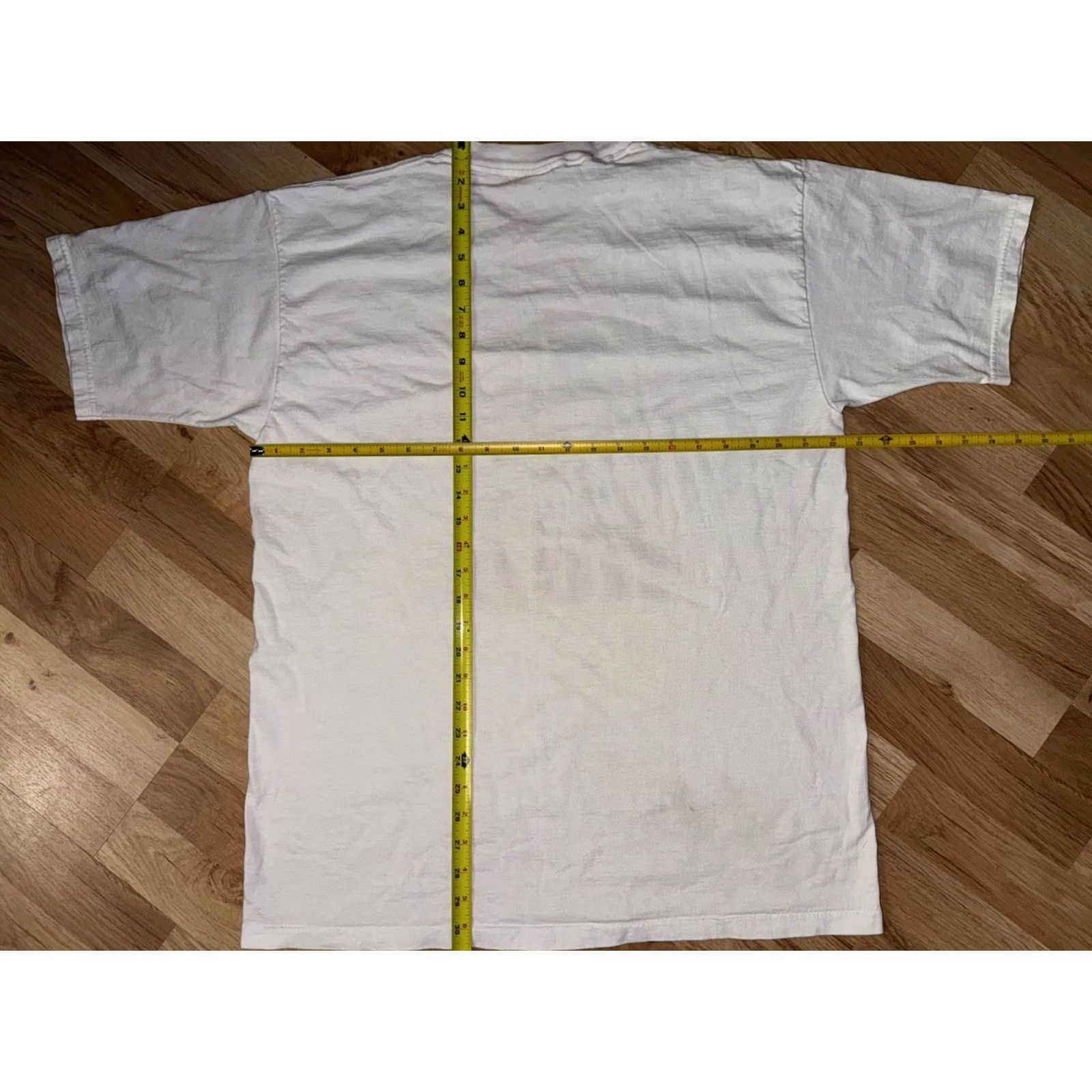 Vintage VINTAGE All Sport T Shirt XL White Graphic Print TV Dog Nipper Promo Movie 90s Stitch Mens Regular Short Sleeve Crew Neck Long Description? Size US XL / EU 56 / 4 - 4 Thumbnail