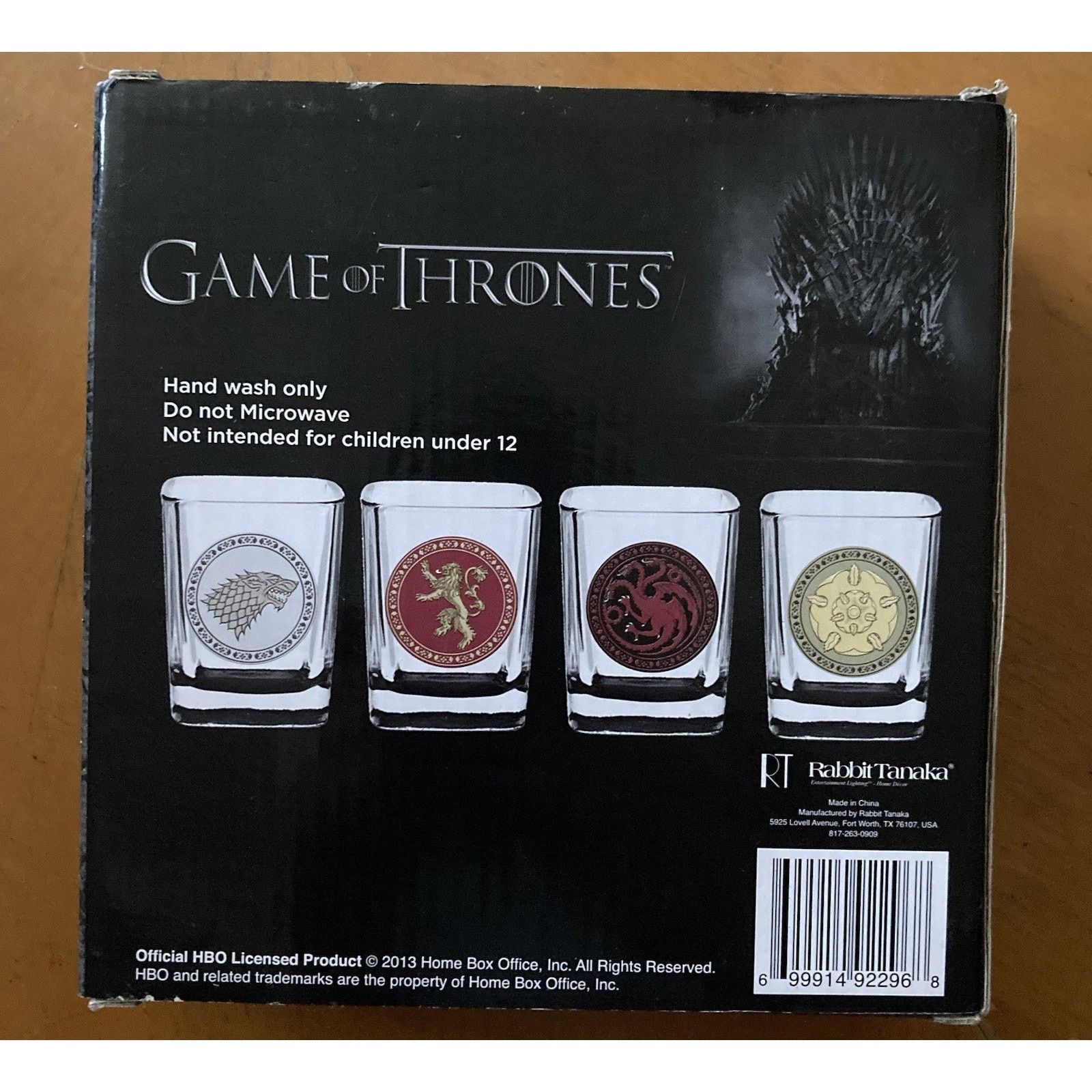 Other New GAME OF THRONES 4pc Shot Glass Set Boxed Deadstock Size ONE SIZE - 2 Thumbnail