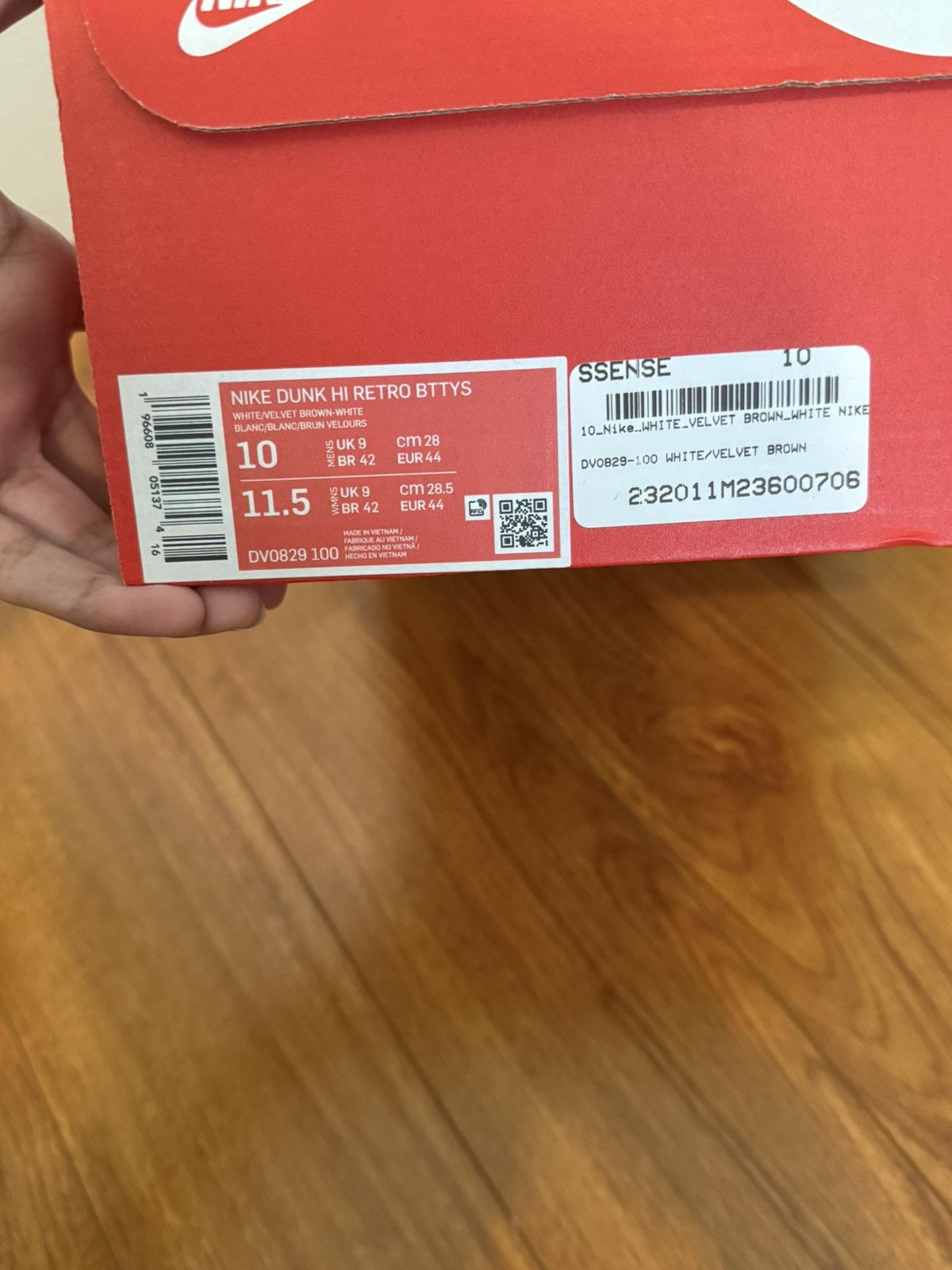 Nike Nike Dunk High Brown Size US 10 / EU 43 - 6 Thumbnail