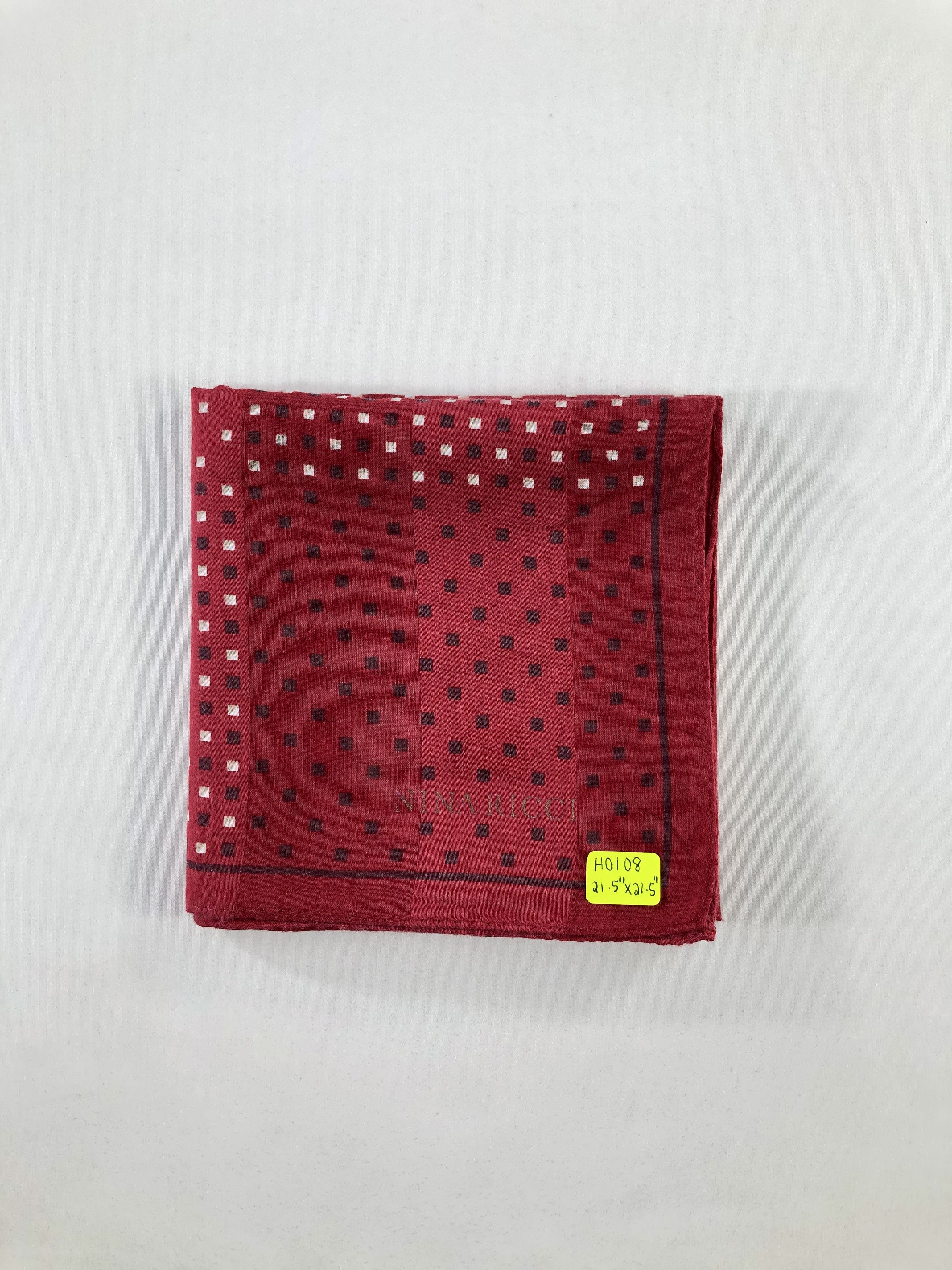 Nina Ricci × Vintage Nina Ricci Handkerchief / Bandana / Headscarf Size ONE SIZE - 4 Thumbnail