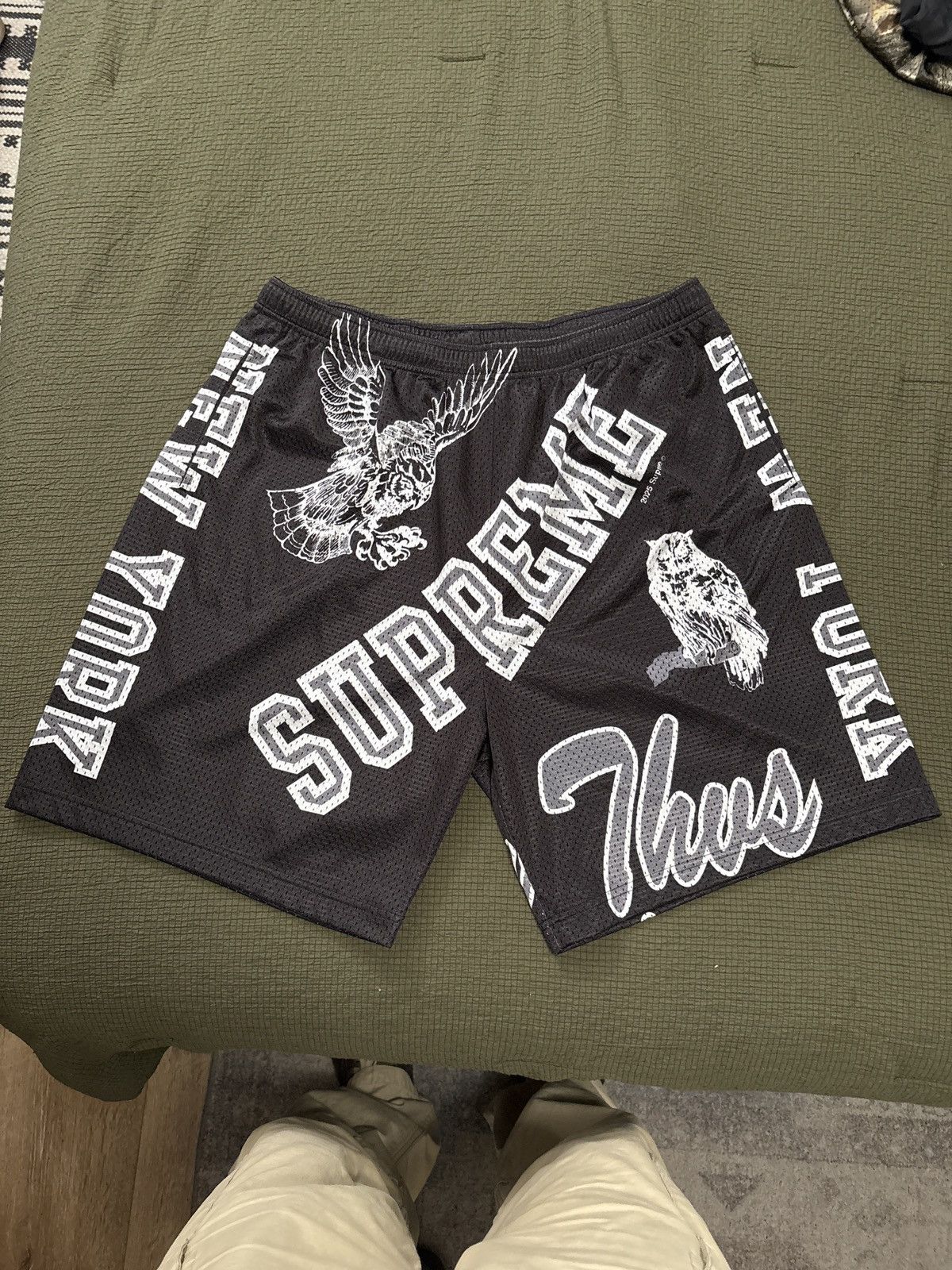 Supreme varsity mesh short L