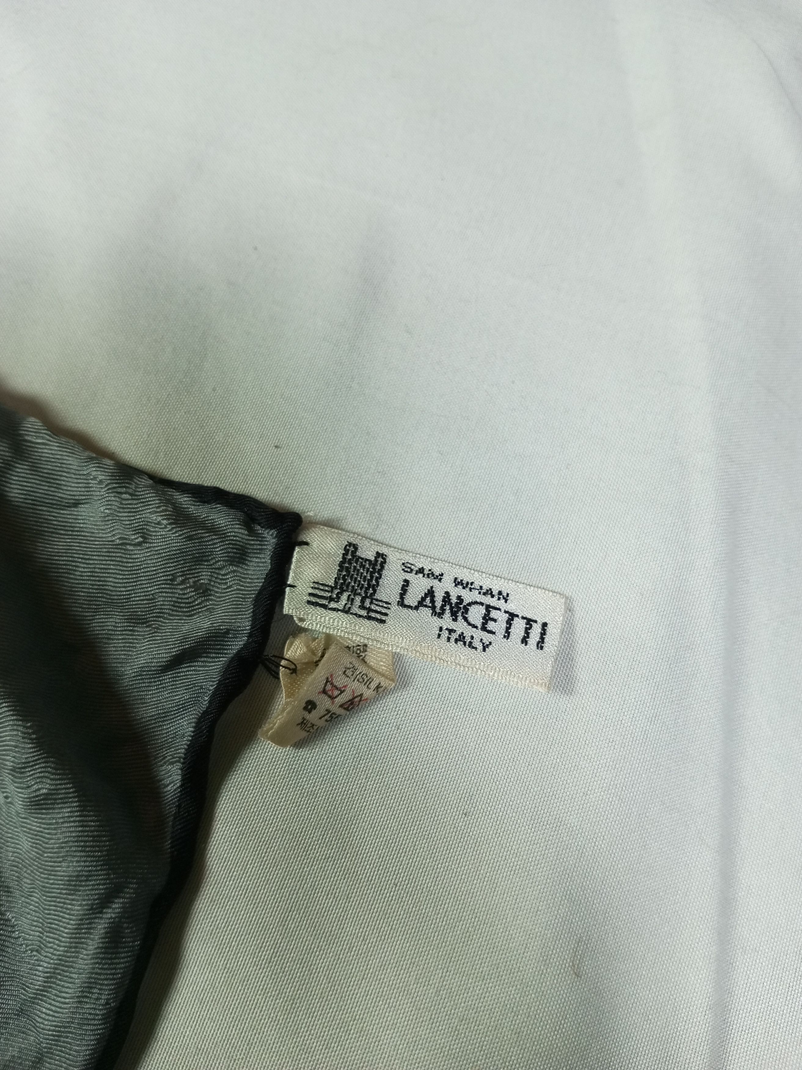 Lui di Lancetti × Vintage Vintage Designer Silk Scarf Lui de Lancetti Size ONE SIZE - 8 Thumbnail