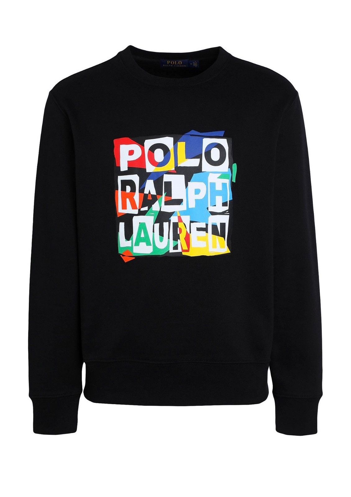 Polo Ralph Lauren Polo by Ralph Lauren Men's Black Sweatshirt with Multicolor Size US M / EU 48-50 / 2 - 1 Thumbnail