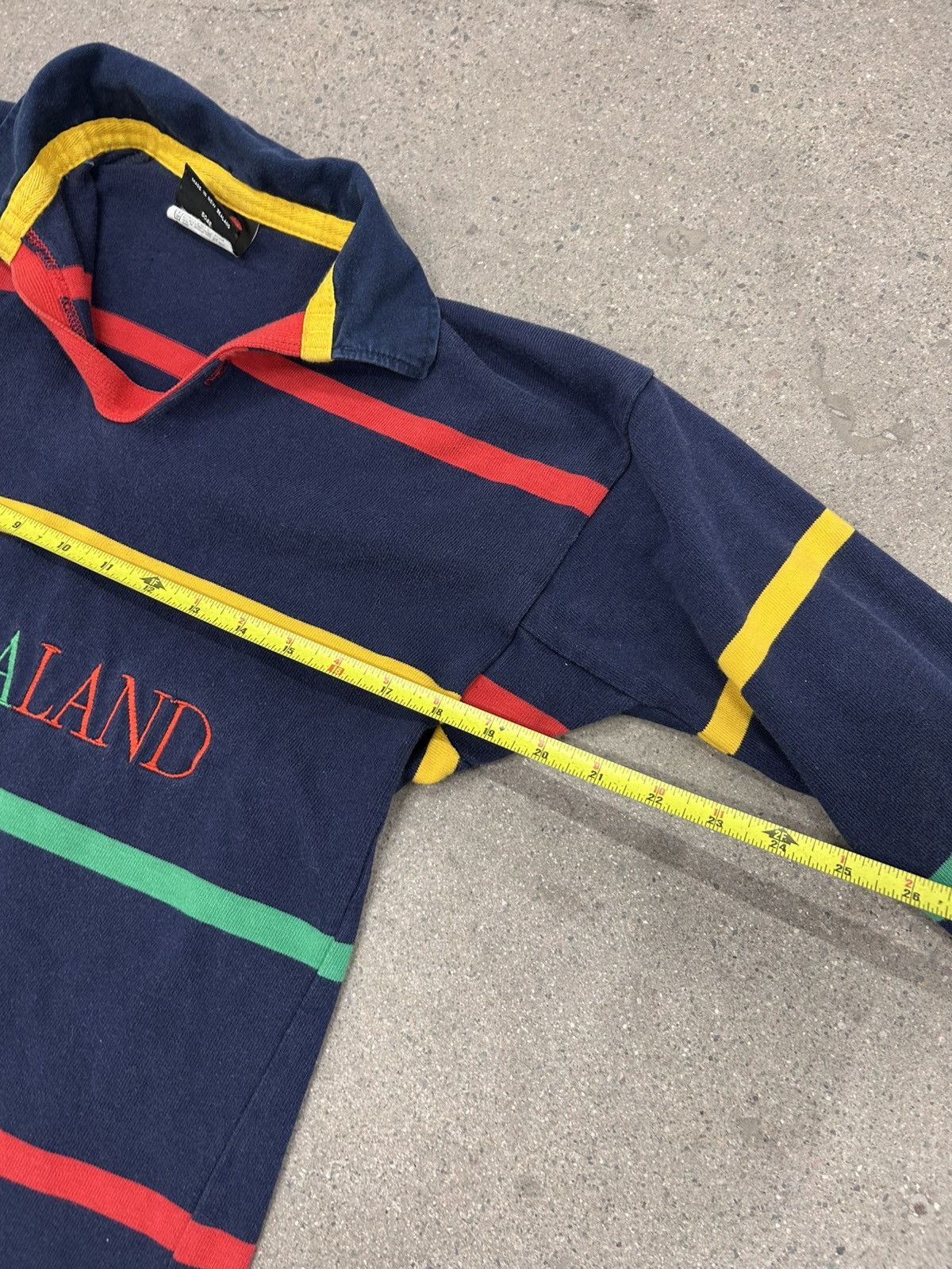 Canterbury of New Zealand × Vintage Vintage CANTERBURY Polo Rugby Shirt Striped Long Sleeve Size US S / EU 44-46 / 1 - 6 Thumbnail