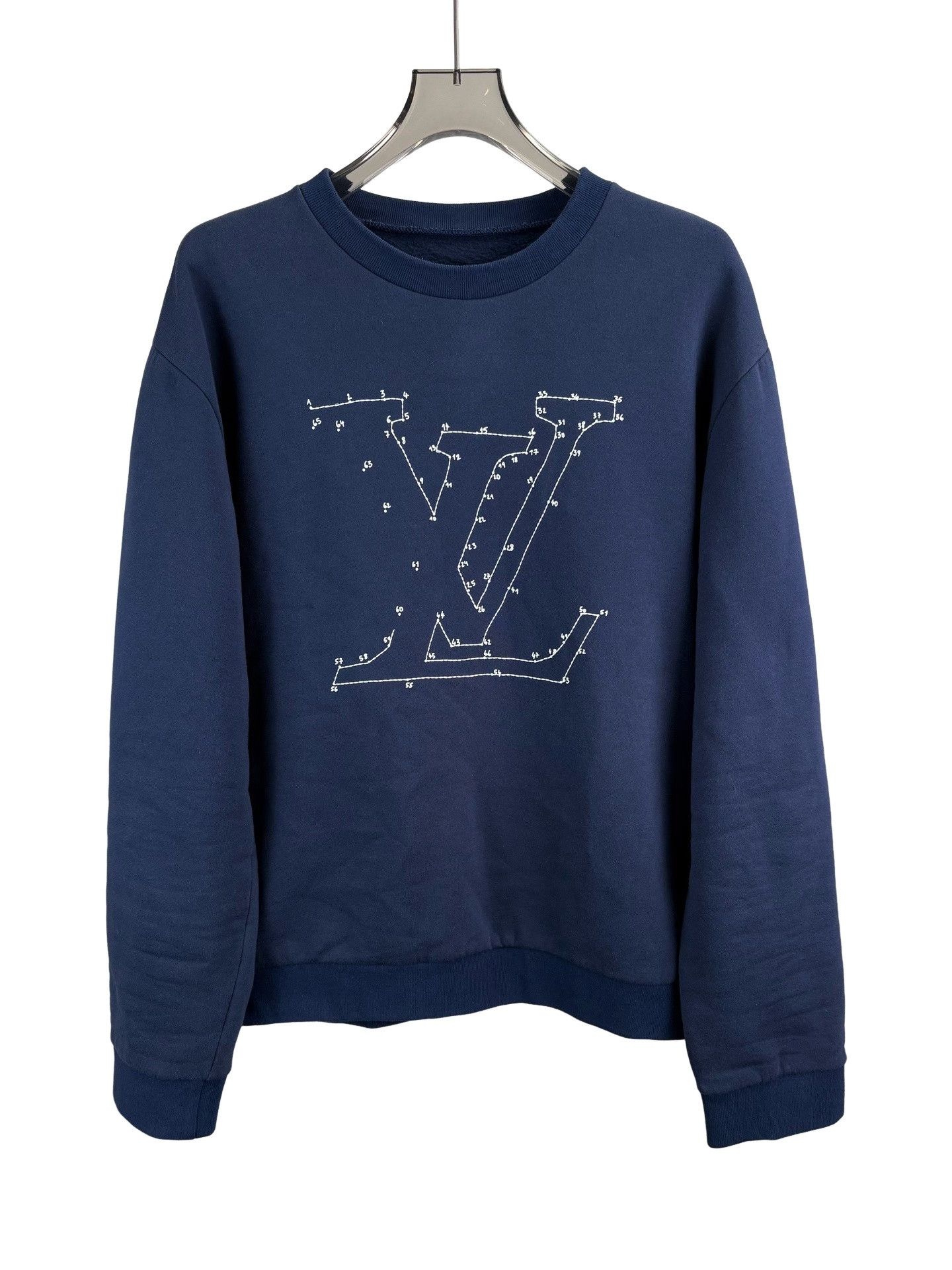Louis Vuitton Louis Vuitton Connect Dots Logo Sweatshirt XXL Size US XXL / EU 58 / 5 - 1 Thumbnail