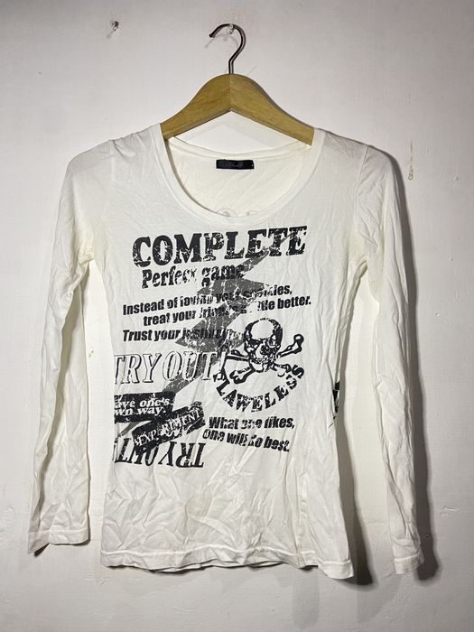 If Six Was Nine Y2k blasty longsleeve t-shirts punk style | Grailed