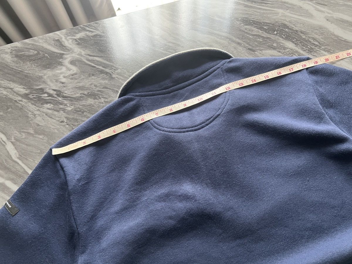 Mr.JUNKO : Sweater Half Zipper Soft Fabric