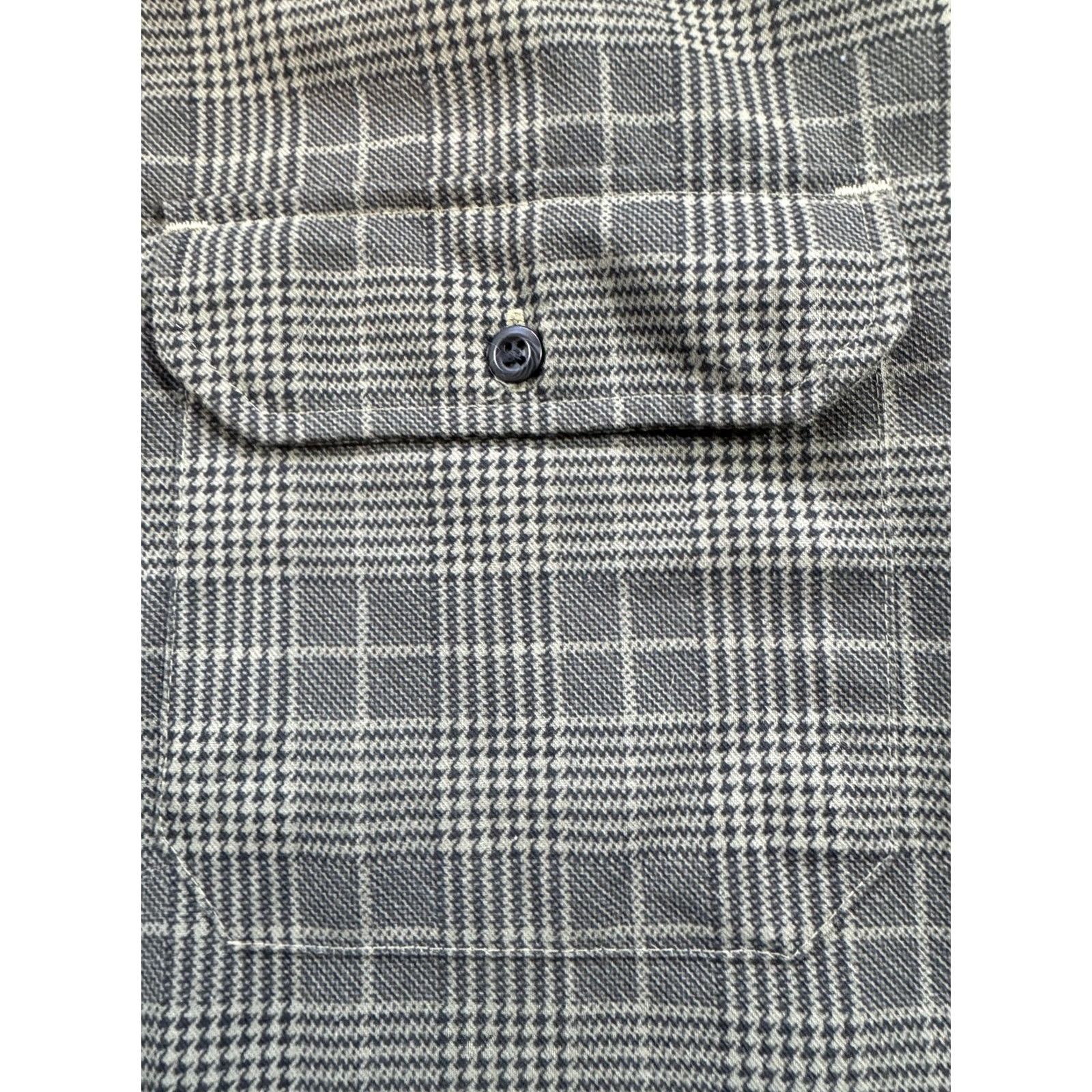 Vintage Cabela's Shirt Mens XL Green Flannel Plaid Button-Up Heavy Warm 1984 Size US XL / EU 56 / 4 - 3 Thumbnail