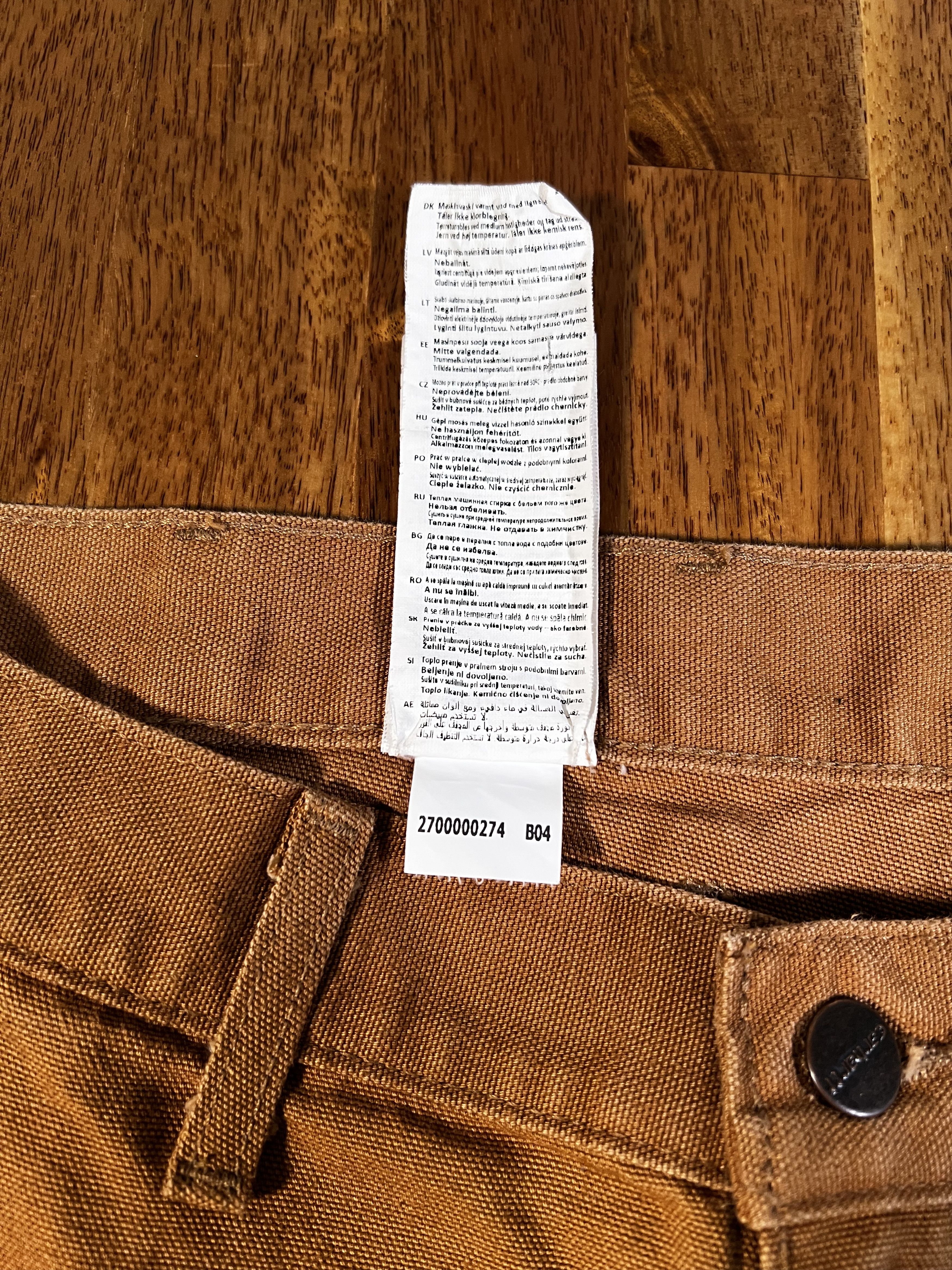 Carhartt Vintage Carhartt Double Knee Pants Size US 34 / EU 50 - 8 Thumbnail