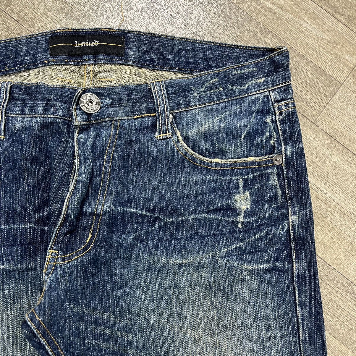 If Six Was Nine × Japanese Brand × Le Grande Bleu (L.G.B.) Y2K I ☠️ Rock Limited Distressed Skulls Blue Jeans Lgb Goa Size US 34 / EU 50 - 12 Thumbnail