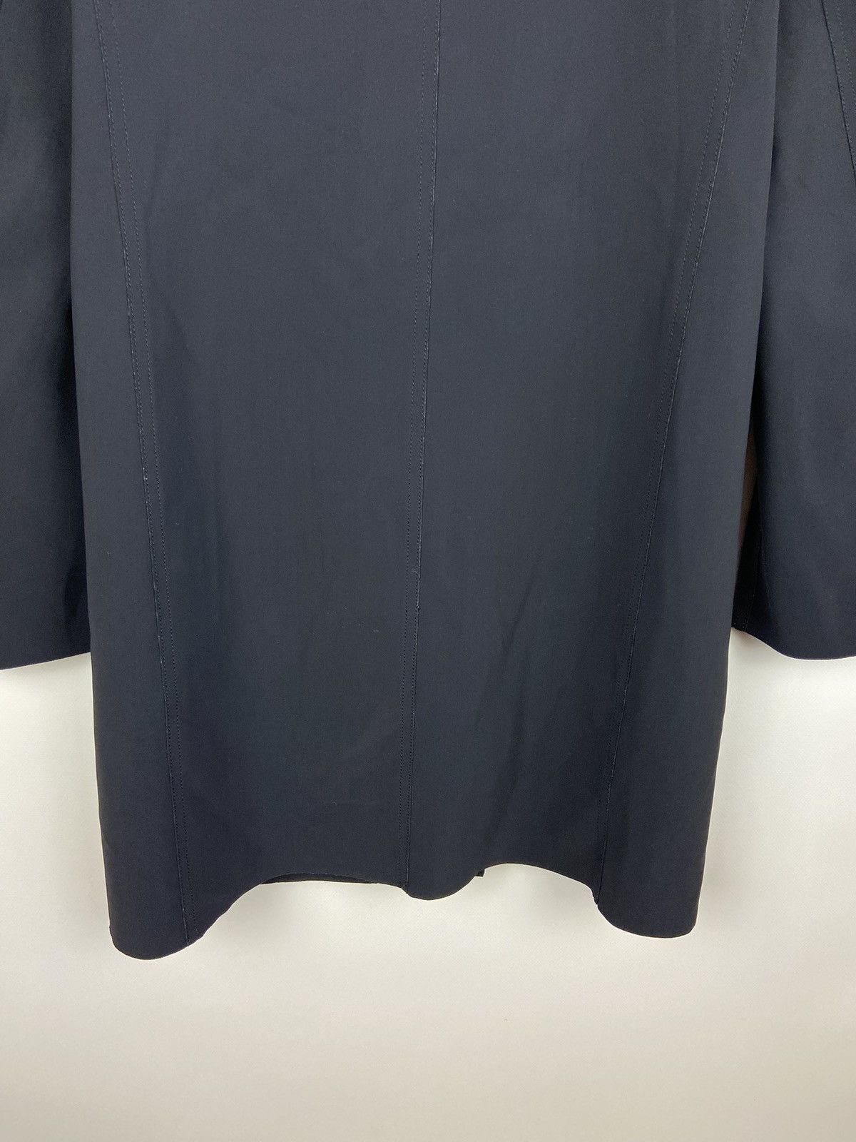 Herno RRP$700 Herno Stretch Overcoat Women's Blue Button Coat Size M / US 6-8 / IT 42-44 - 16 Thumbnail