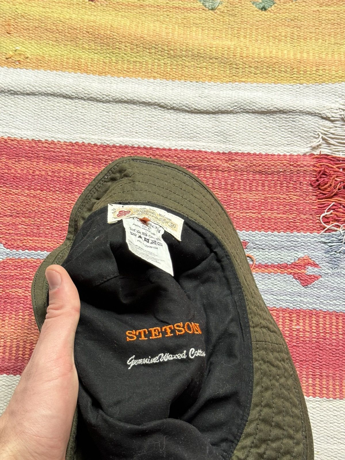 Stetson Vintage Stetson Atkins Waxed Bucket Hat Size ONE SIZE - 6 Thumbnail