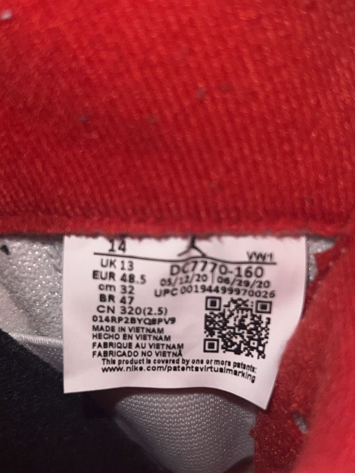 Jordan Brand Fire Red OG Jordan 4s Size US 14 / EU 47 - 6 Thumbnail