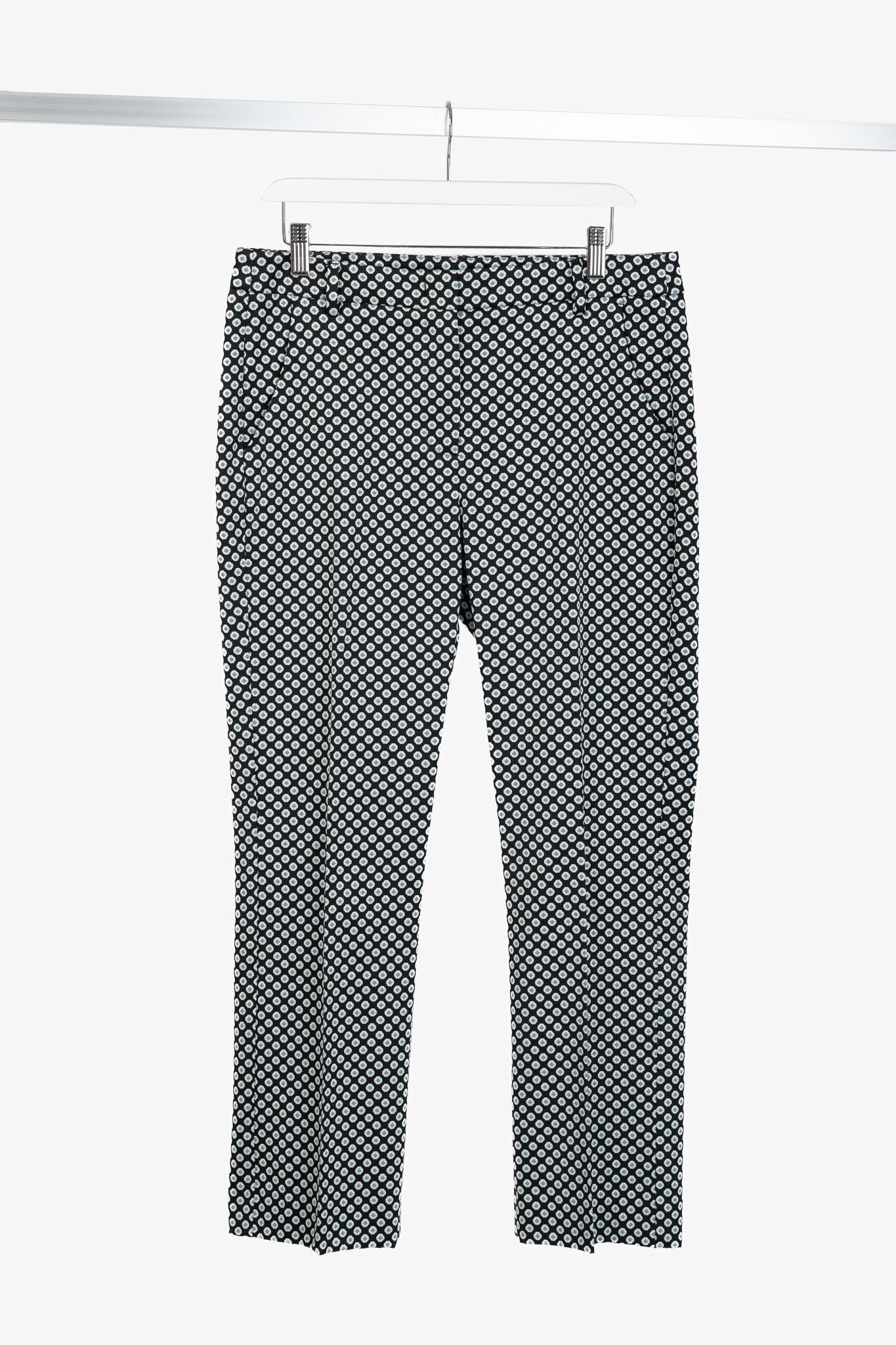 Weekend Max Mara Weekend Max Mara Capale Geometric High-Waisted Capri Size 32" / US 10 / IT 46 - 1 Thumbnail
