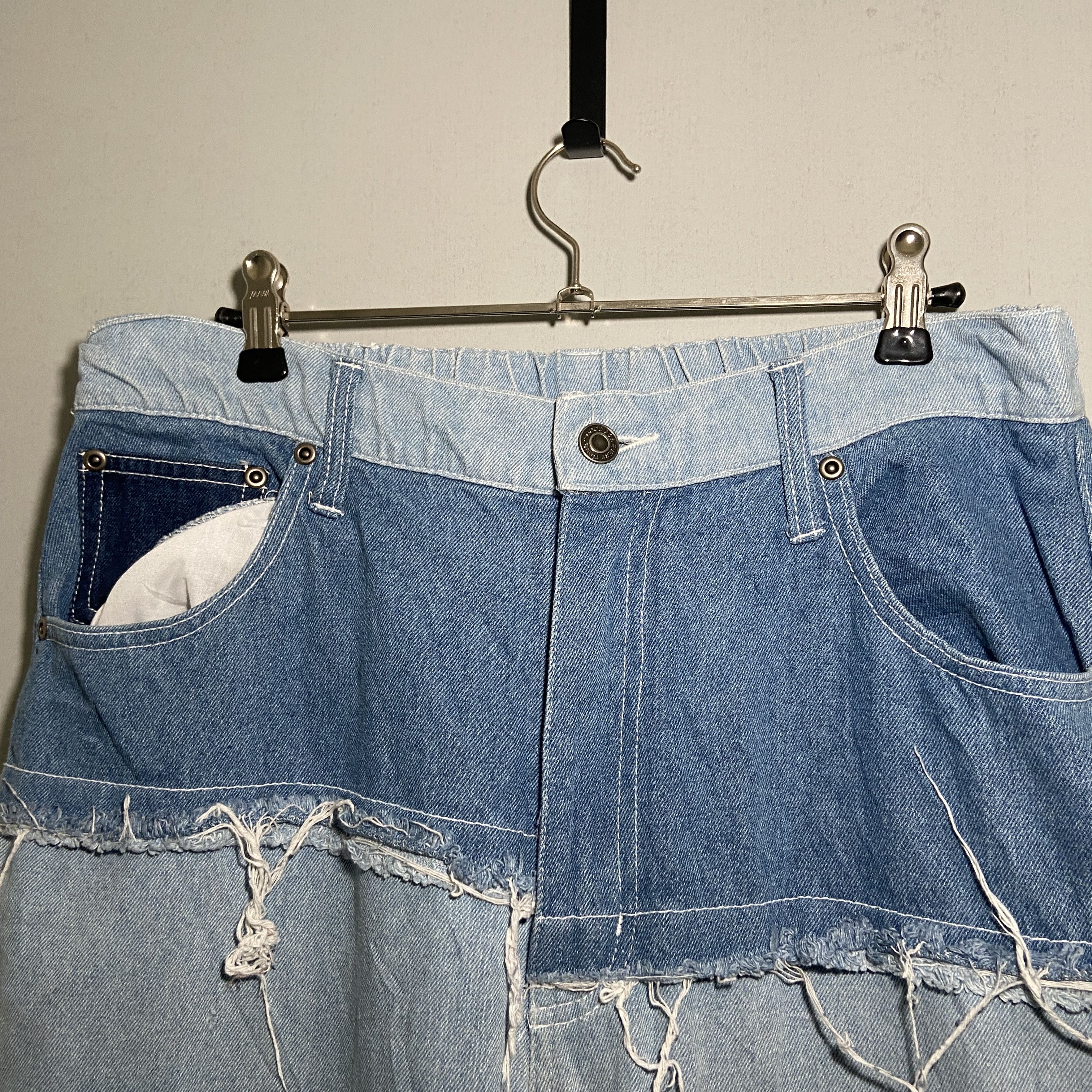 If Six Was Nine Jungle storm Hagi Patchwork Loose Jeans Size US 32 / EU 48 - 3 Thumbnail