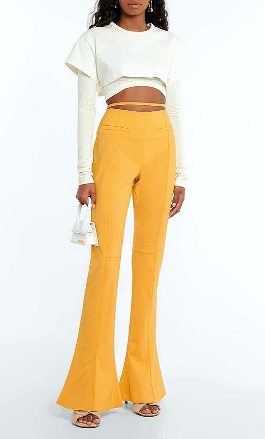 Jacquemus Le Pantalon Tangelo Size 25" / US 0 / IT 36 - 4 Thumbnail
