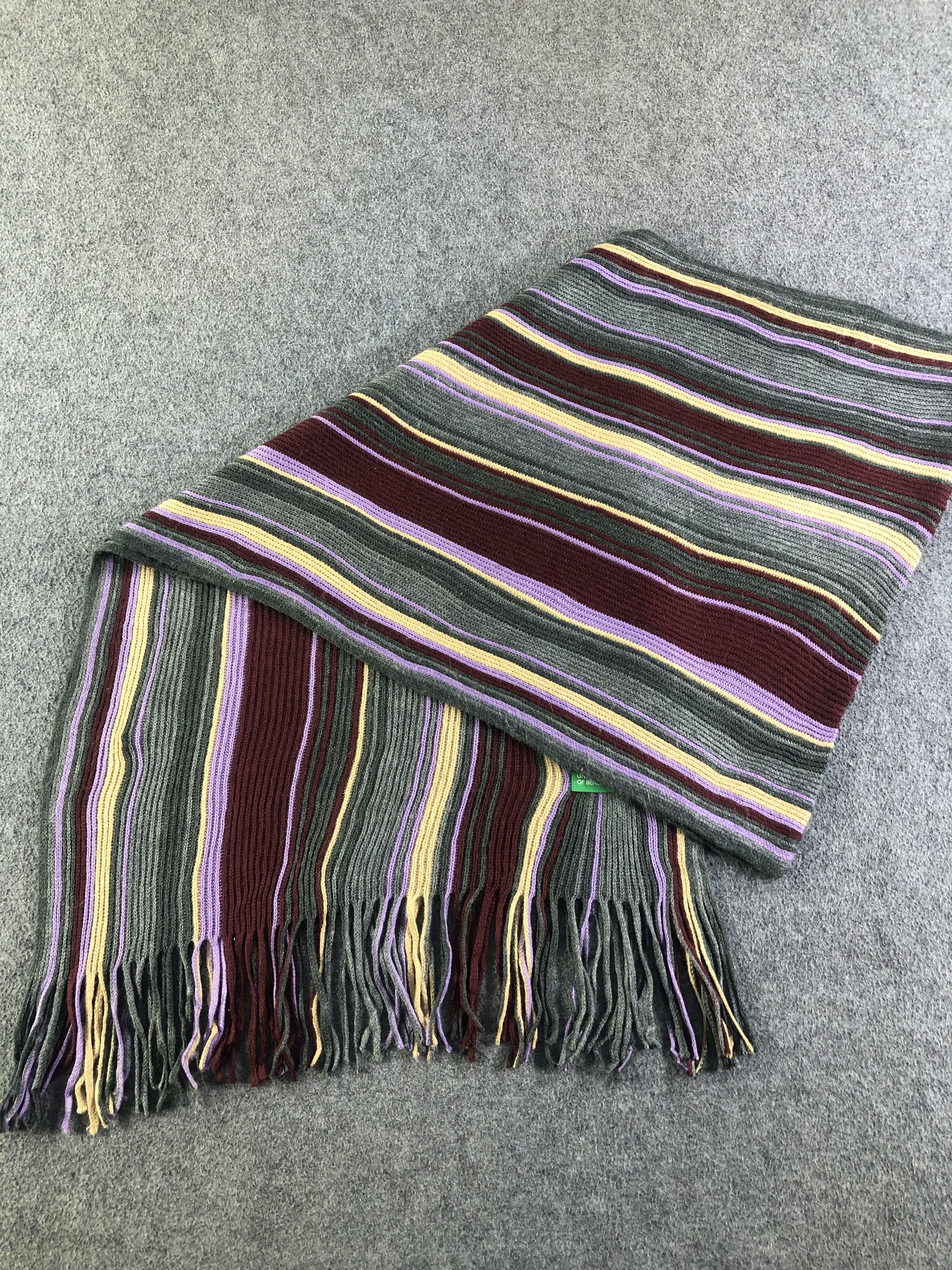 Benetton United Colors Of Benetton Scarf / Muffler / Neckwear SS1272 Size ONE SIZE - 4 Thumbnail