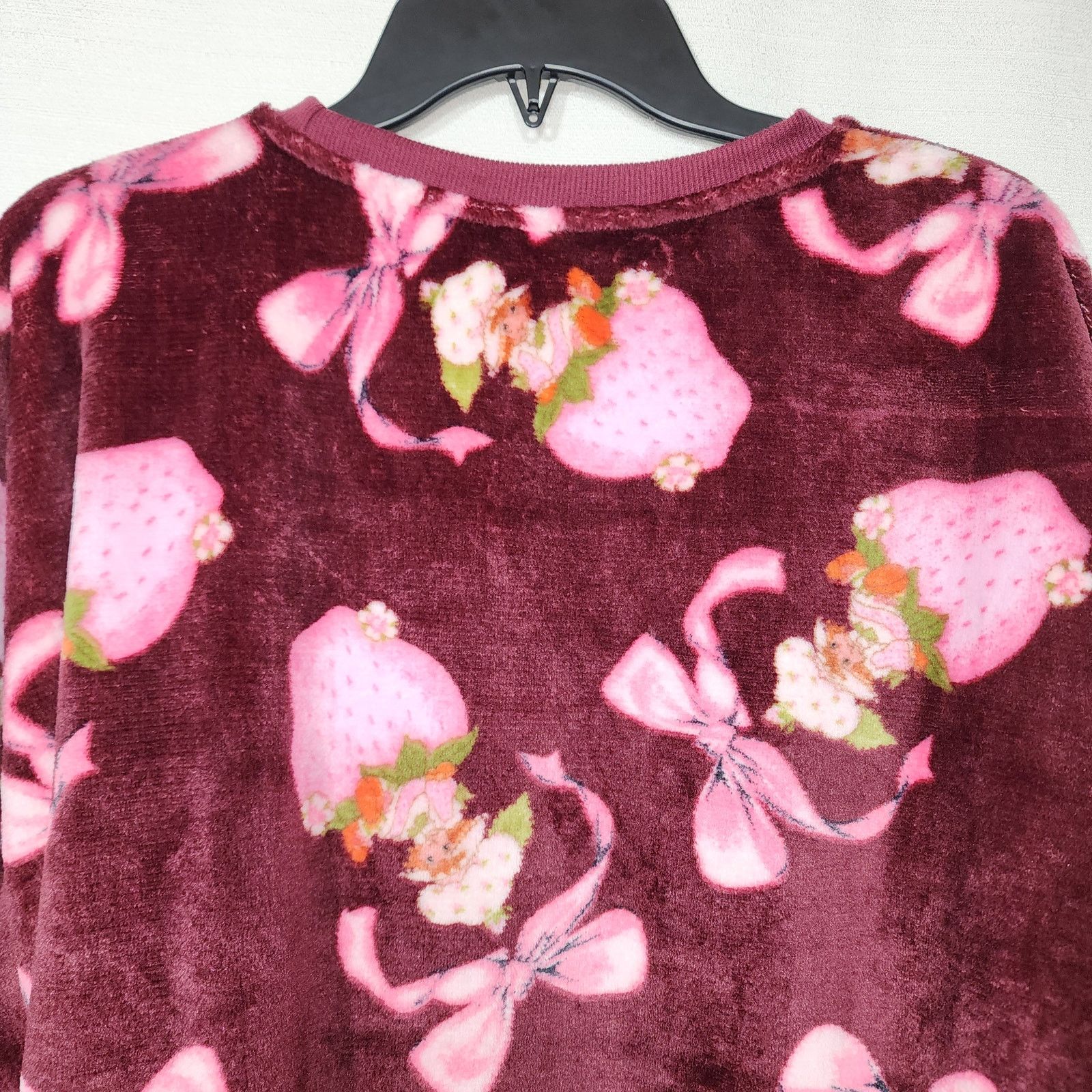 Strawberry Strawberry shortcake fleece sweatshirt women's size Large Size L / US 10 / IT 46 - 5 Thumbnail