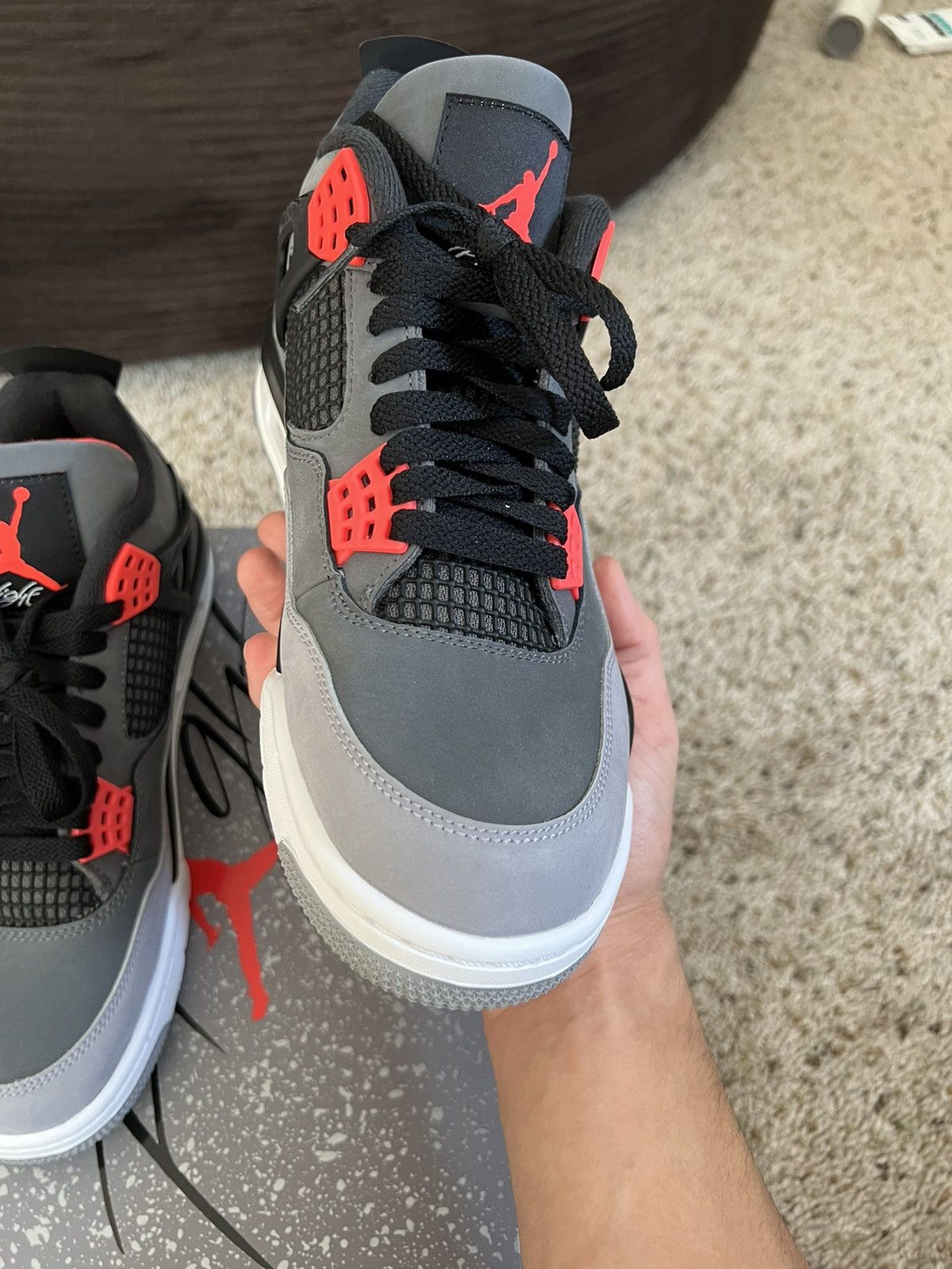 Jordan Brand Jordan Retro 4 infrared Size US 9 / EU 42 - 14 Thumbnail