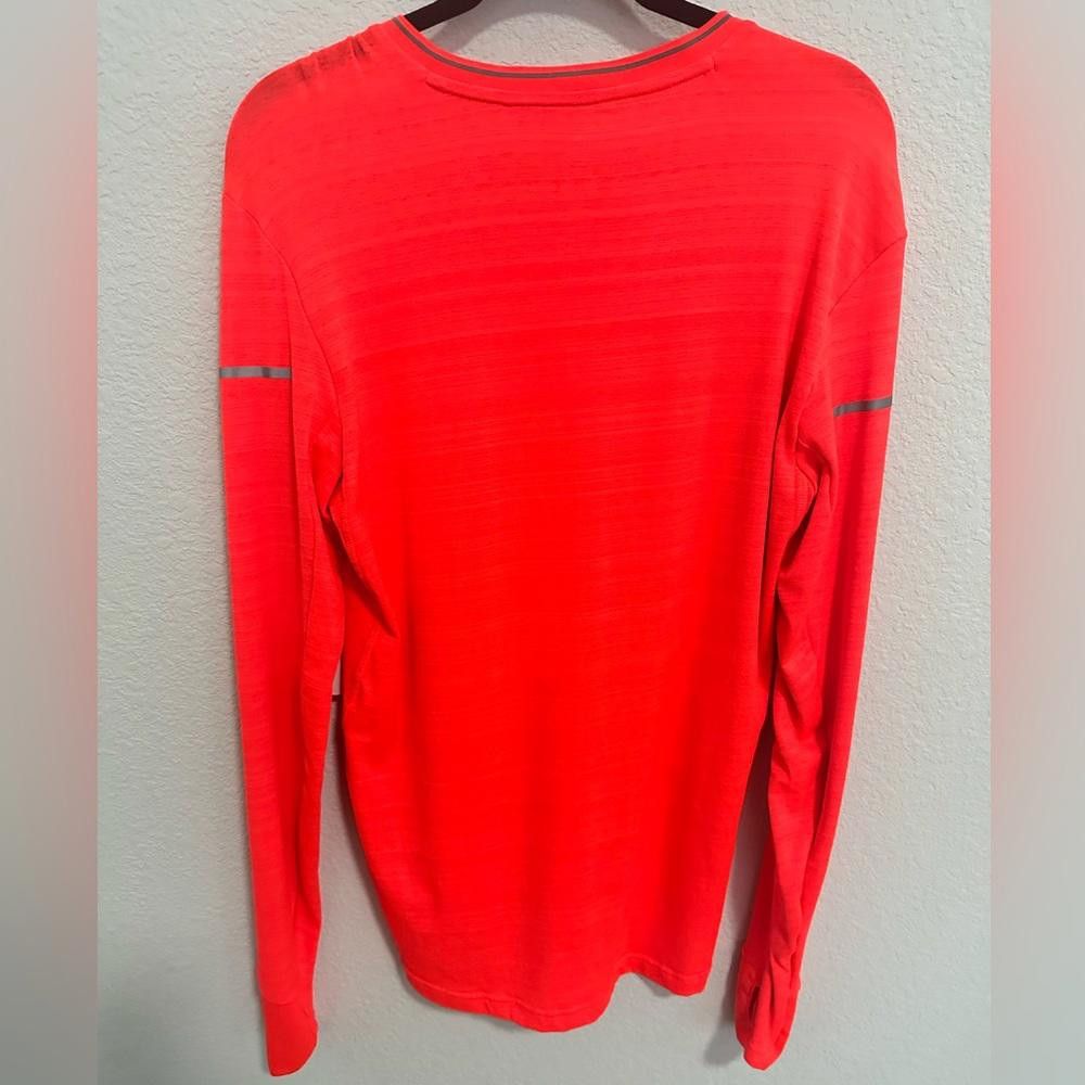 Adidas Adidas Orange-Red Athletic Long Sleeve Climalite Shirt Small Size US S / EU 44-46 / 1 - 6 Thumbnail