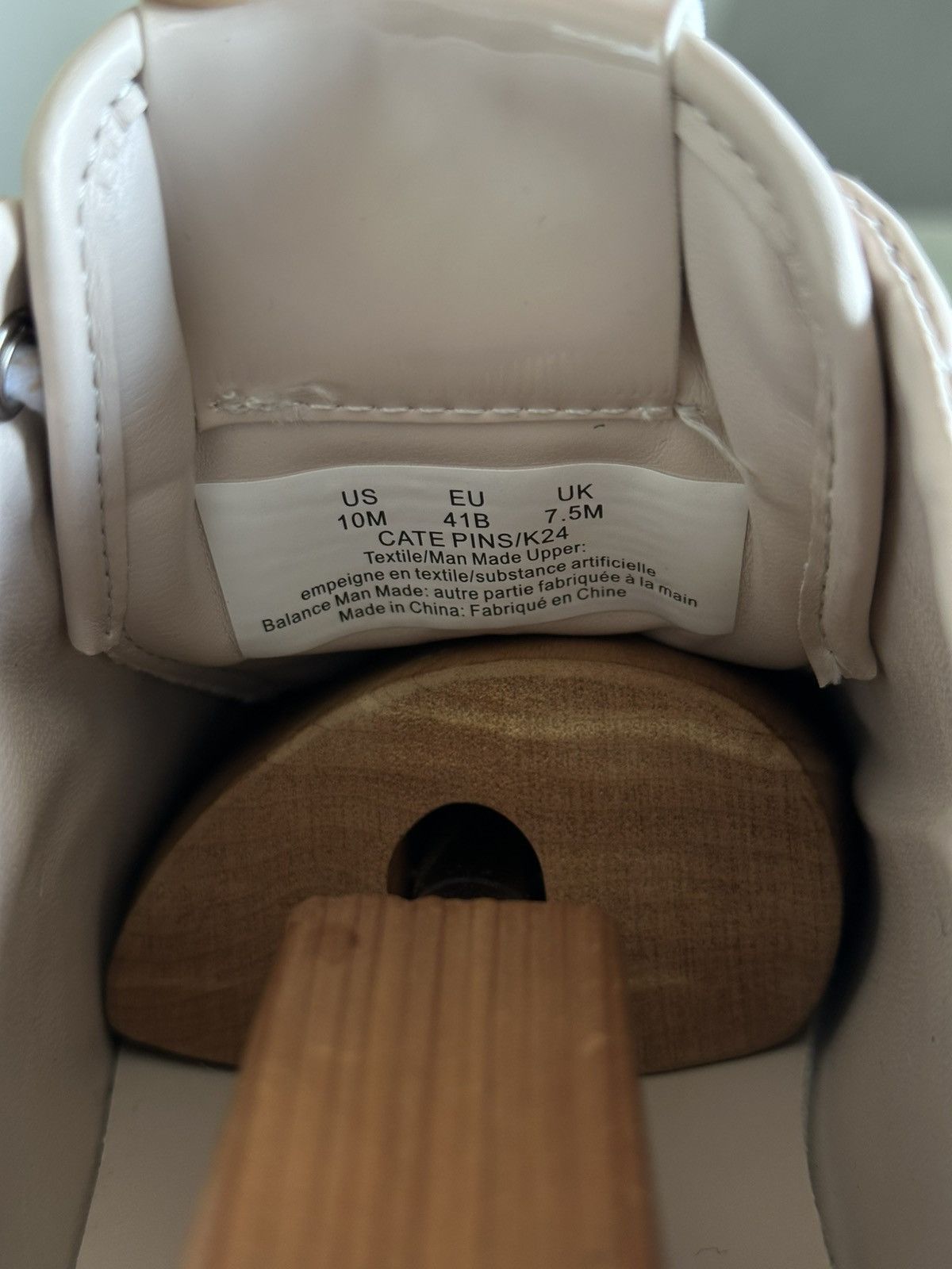 Karl Lagerfeld Karl Lagerfeld Paris Cate Pin Blush Beige Sneakers Size US 10 / IT 40 - 9 Thumbnail