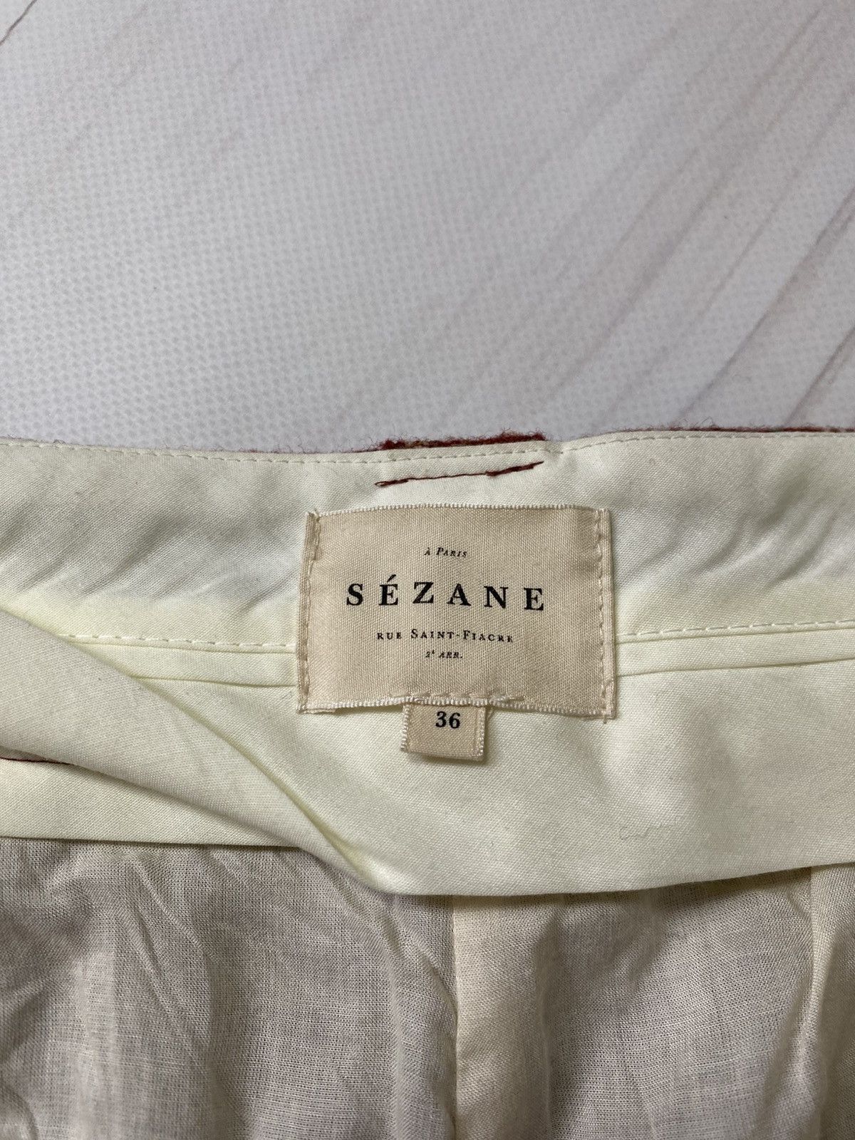 Sezane Sezane theophile plaid wool trousers Size 25" / US 0 / IT 36 - 3 Thumbnail
