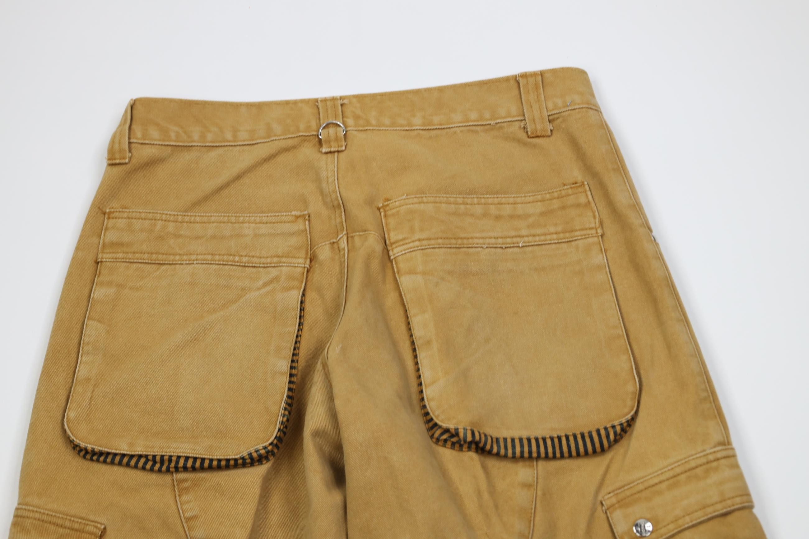 Vintage Vintage 90s Streetwear Big Pocket Skateboard Cargo Jeans Size US 32 / EU 48 - 12 Thumbnail