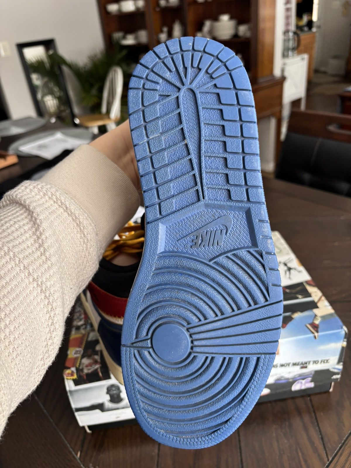 Jordan Brand Jordan 1 Union storm blues Size US 8 / EU 41 - 11 Thumbnail