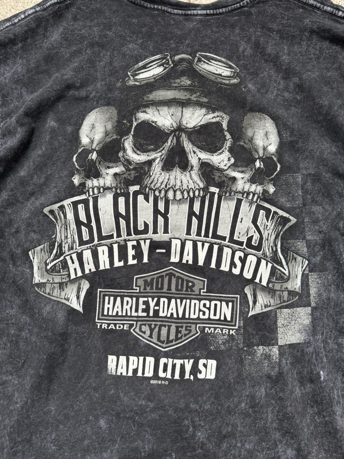 Harley Davidson Harley Davidson marble tee Size US L / EU 52-54 / 3 - 4 Thumbnail