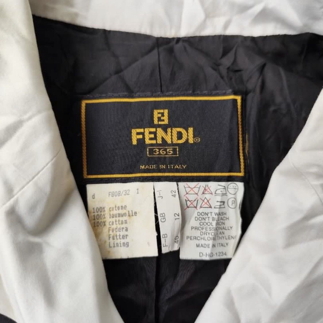 Fendi Fendi Blazer Size L / US 10 / IT 46 - 4 Thumbnail