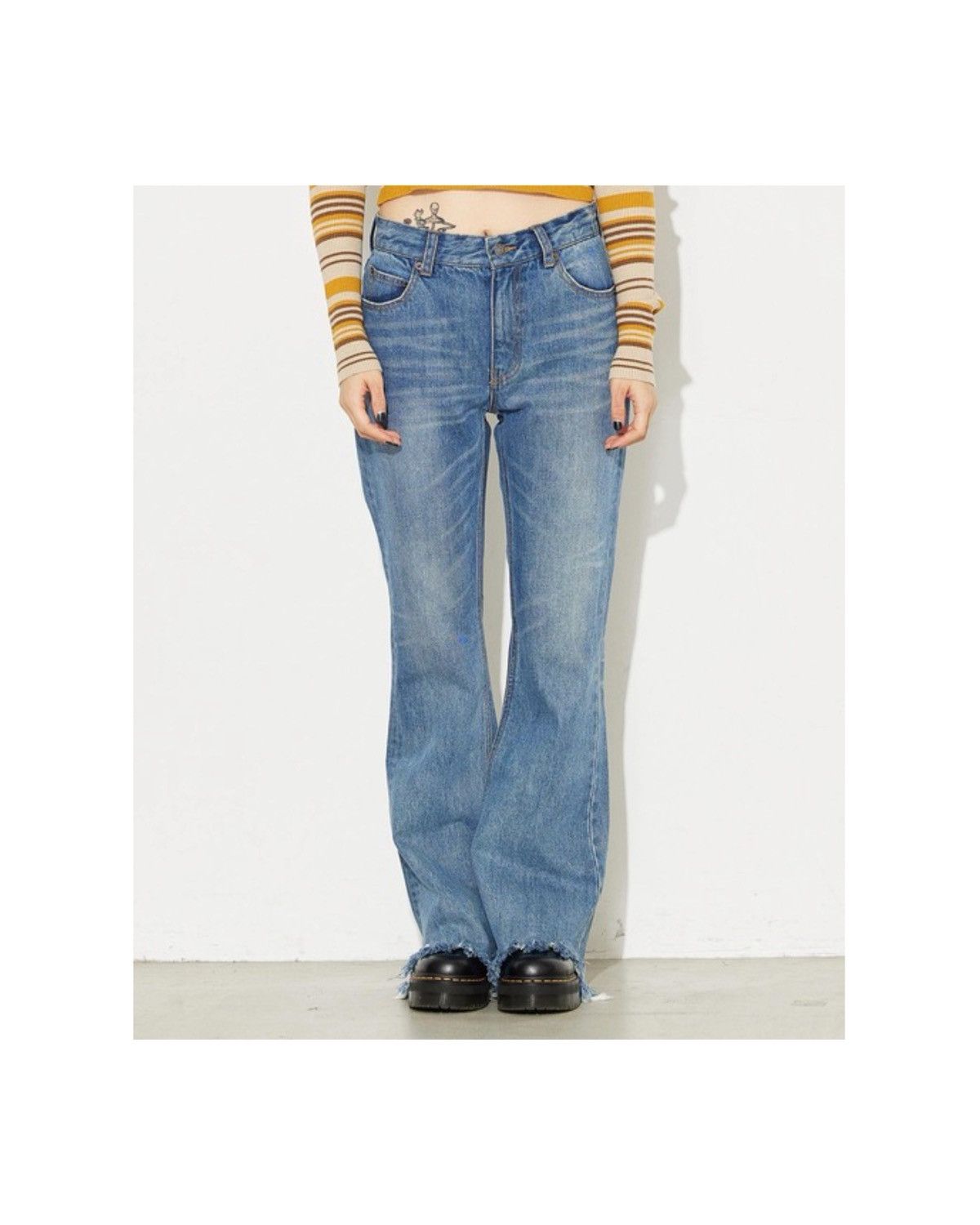 X-Girl X-GIRL LOOSE FLARE DENIM PANTS Size 28" / US 6 / IT 42 - 9 Thumbnail