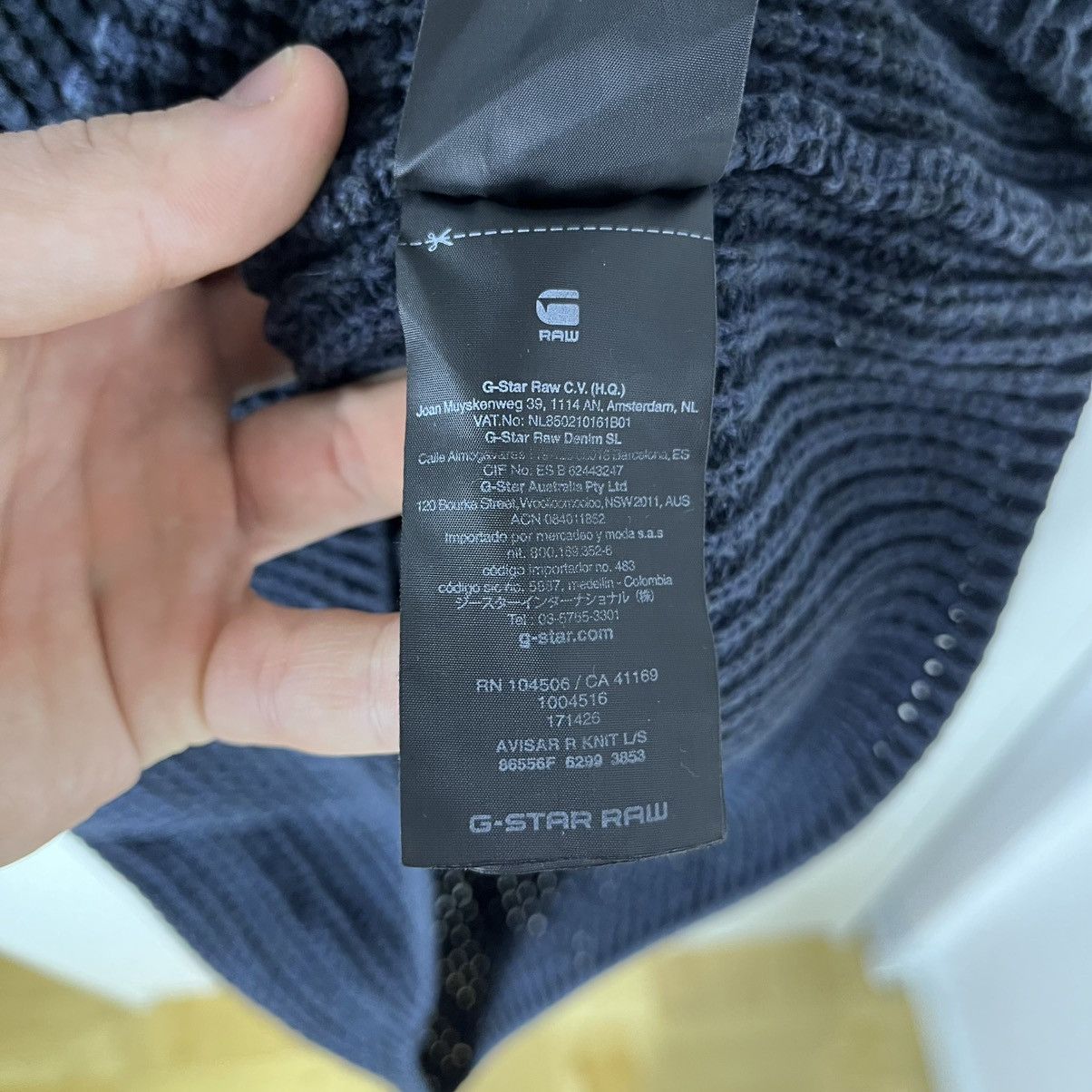 G-Star G-Star RAW Knitted Avisar Sweater Avant-Garde Y2K Streetwear Size US M / EU 48-50 / 2 - 7 Thumbnail