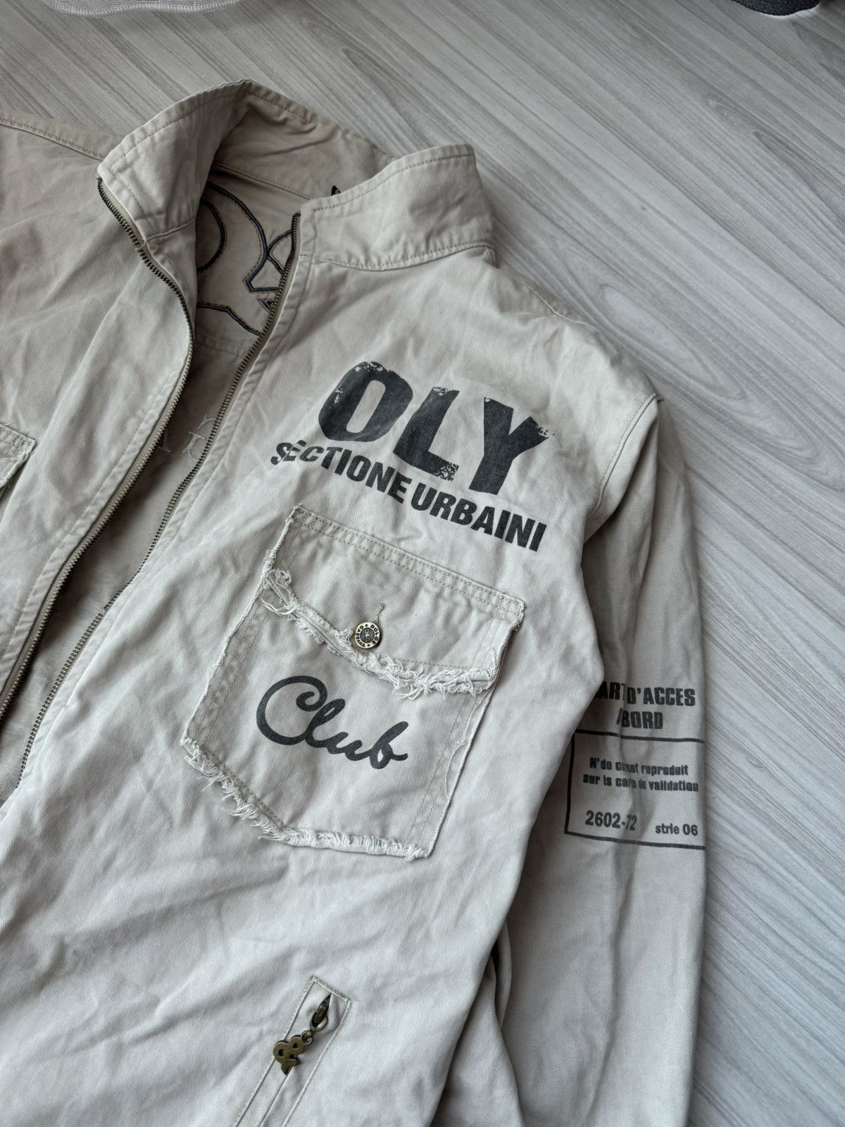 Dolce & Gabbana × Vintage Dolce & Gabbana Denim Jacket Tour Multilogo Vintage 90s Size US XL / EU 56 / 4 - 5 Thumbnail