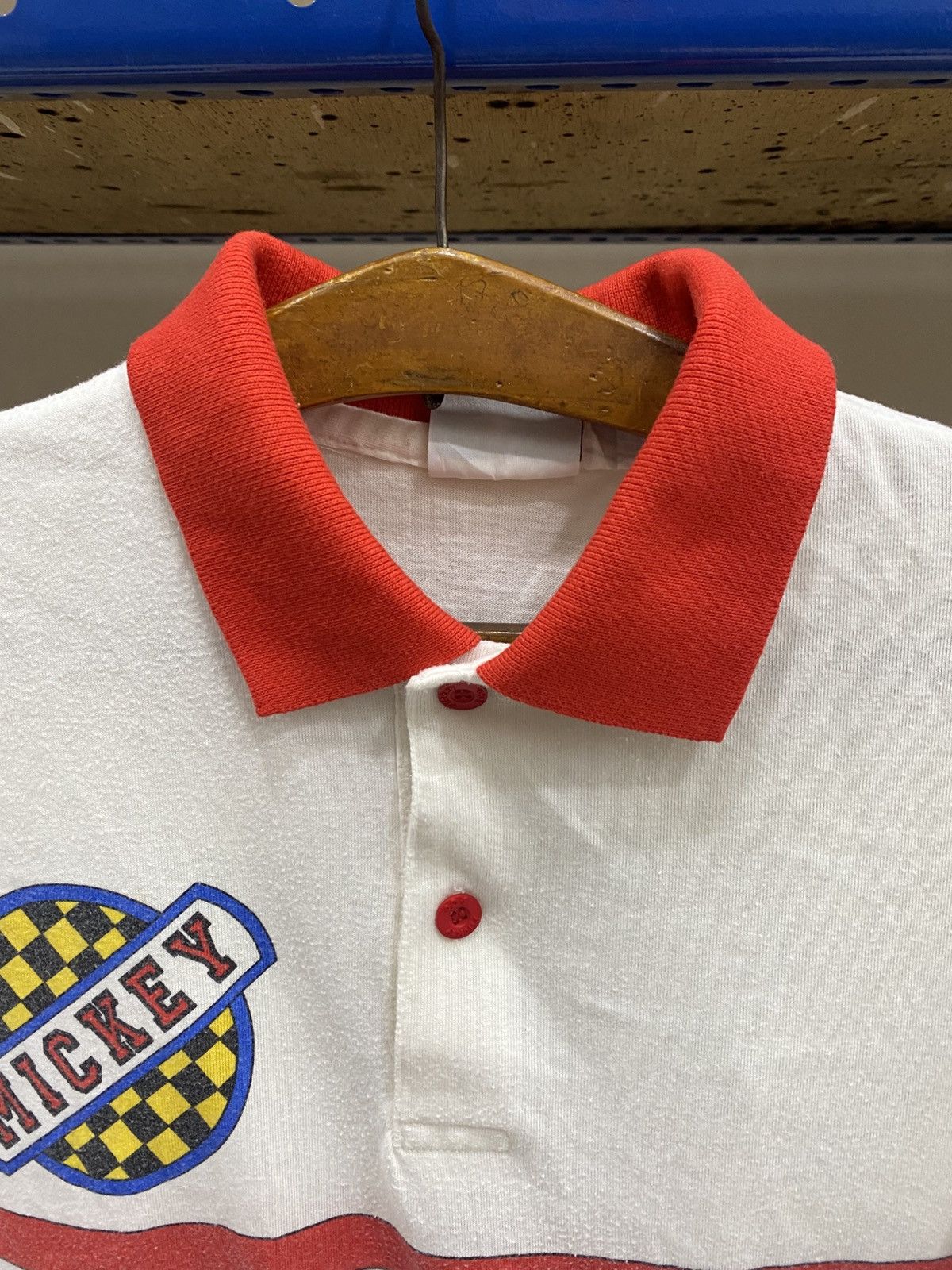Disney VINTAGE MICKEY MOUSE POLO TSHIRT Size US M / EU 48-50 / 2 - 2 Thumbnail