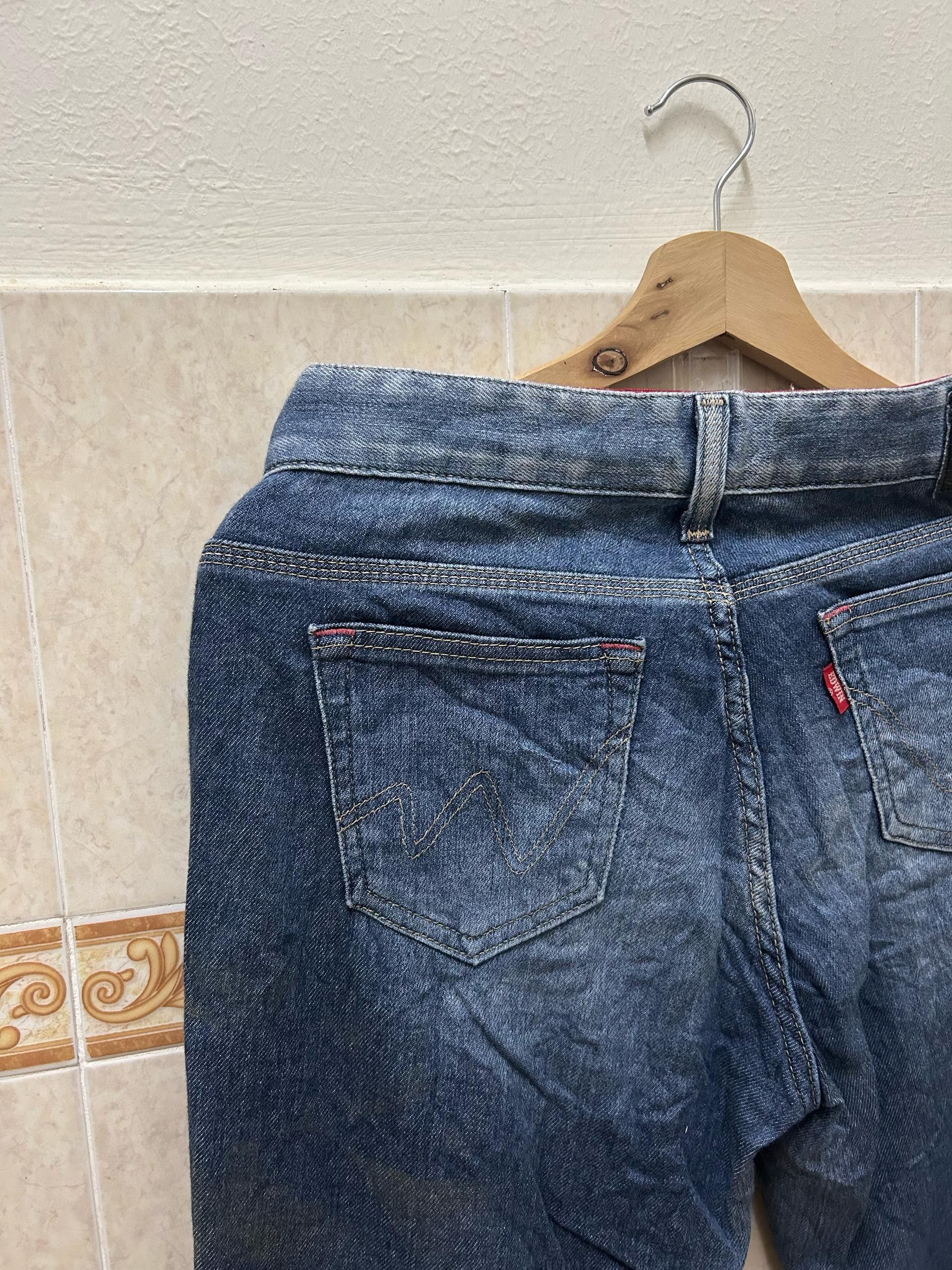 Edwin 💥Crazy Vintage Edwin Denim Size US 29 - 12 Thumbnail